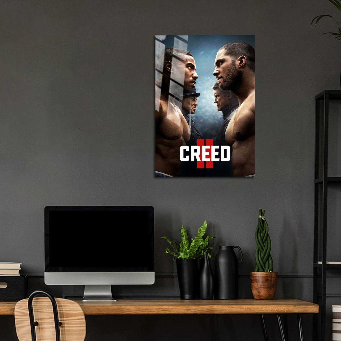 Flex Designs Metal Poster Creed II Classic 5 x 7" Home Goods - Movie 2018 Movie Metal Poster