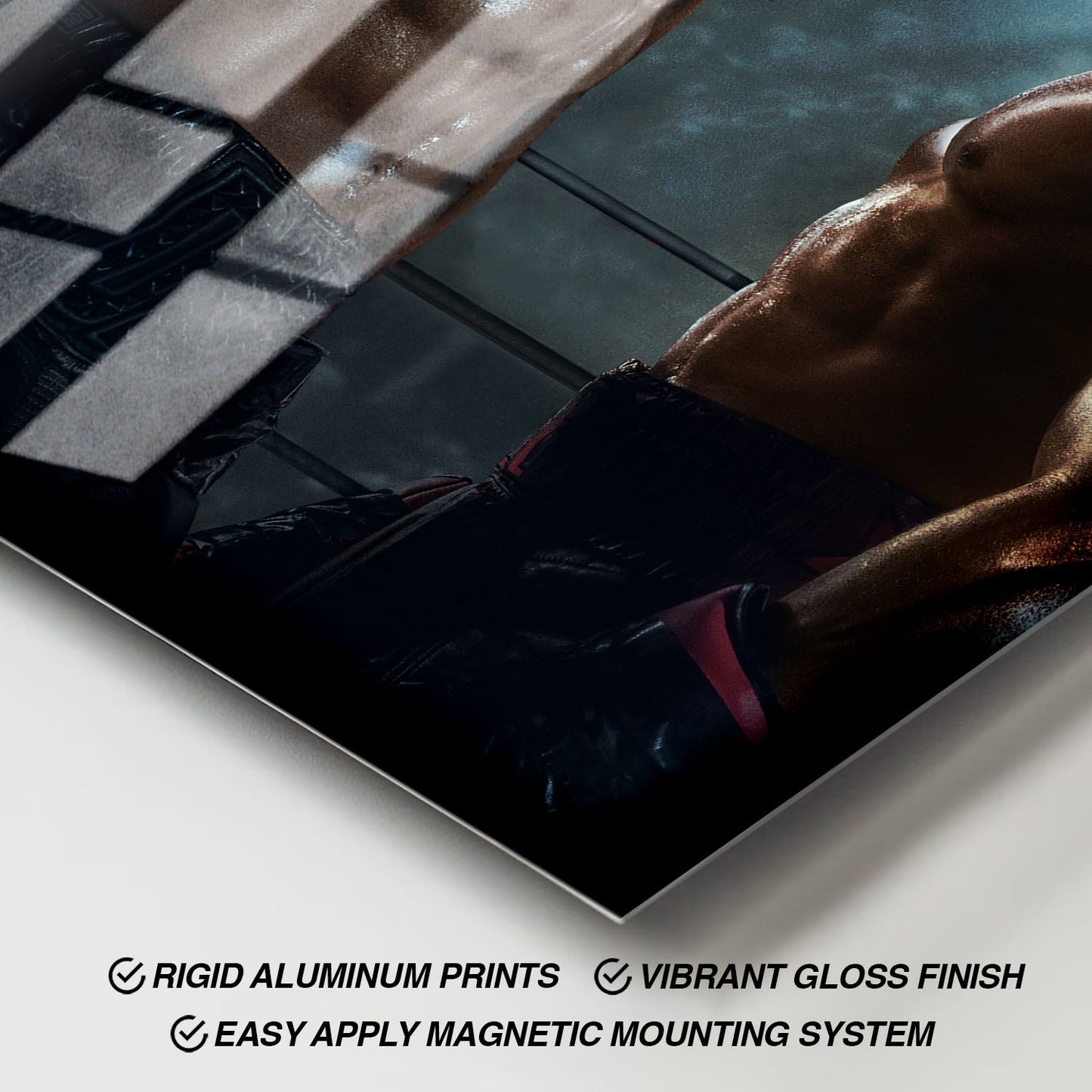 Flex Designs Metal Poster Creed III Key Visual 11 x 17" Home Goods - Movie 2023 Movie Metal Poster