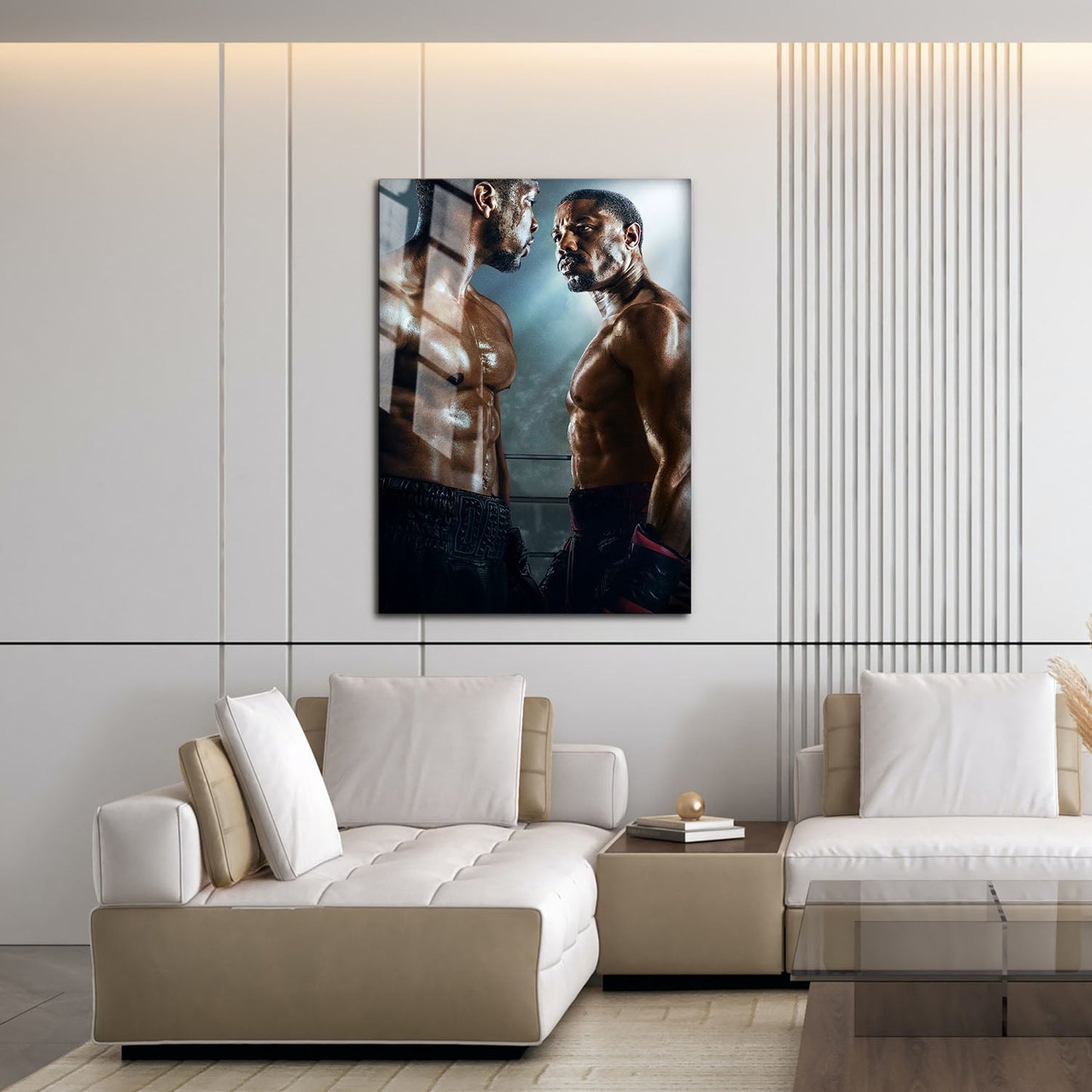 Flex Designs Metal Poster Creed III Key Visual 16 x 24" Home Goods - Movie 2023 Movie Metal Poster