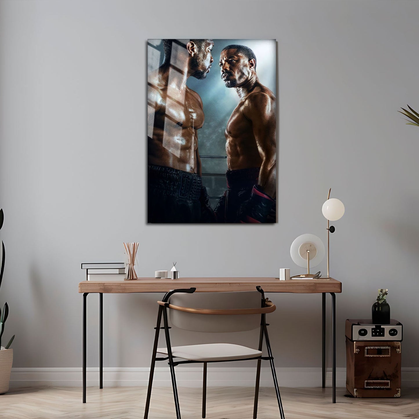 Flex Designs Metal Poster Creed III Key Visual 24 x 36" Home Goods - Movie 2023 Movie Metal Poster
