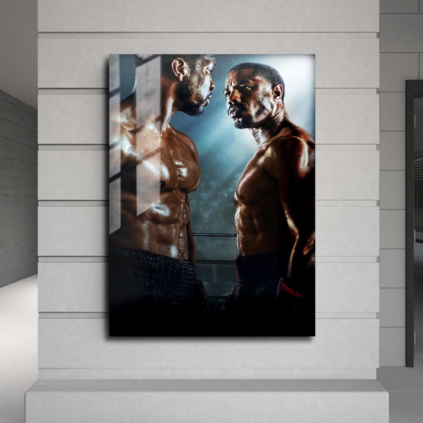 Flex Designs Metal Poster Creed III Key Visual 24 x 36" Home Goods - Movie 2023 Movie Metal Poster