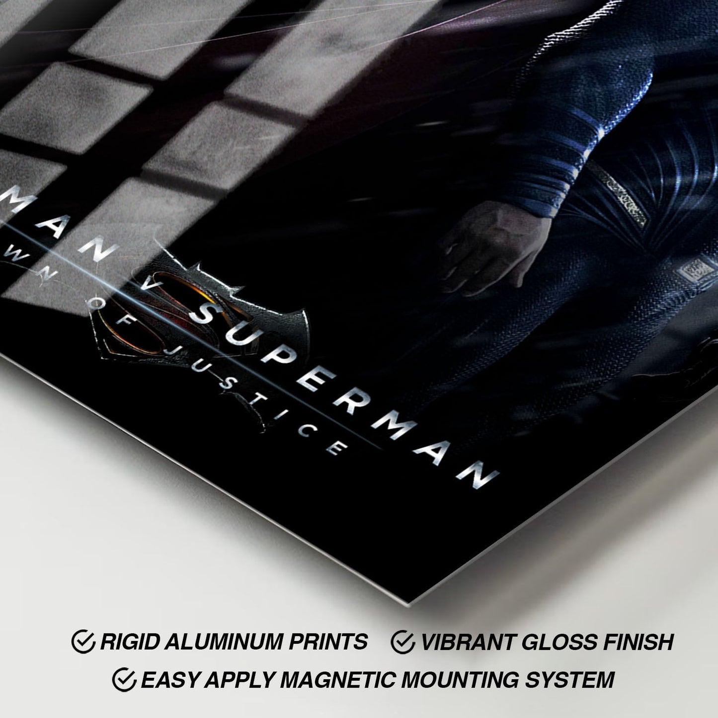 Flex Designs Metal Poster Batman v Superman Dawn of Justice 11 x 17" Home Goods - Movie 2016 Movie Metal Poster