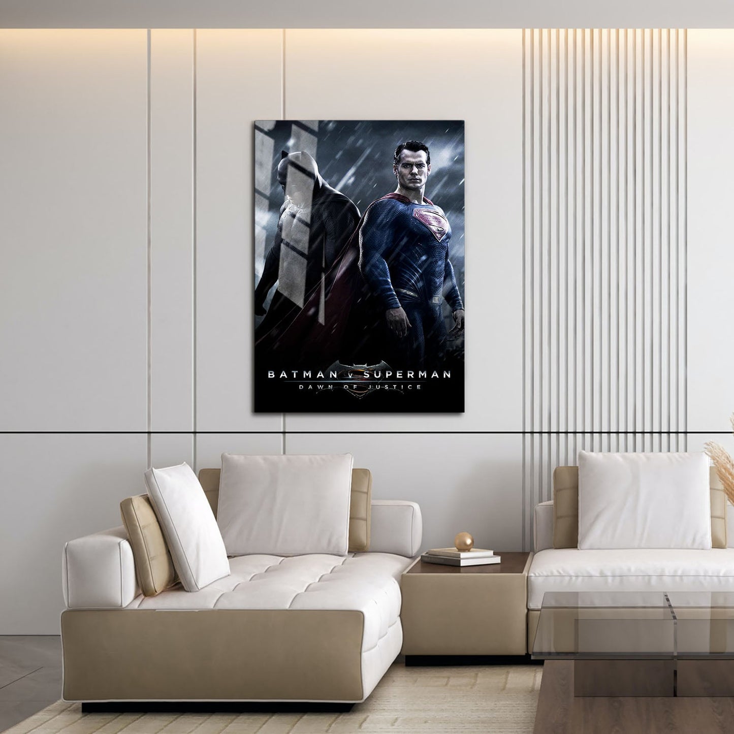 Flex Designs Metal Poster Batman v Superman Dawn of Justice 16 x 24" Home Goods - Movie 2016 Movie Metal Poster
