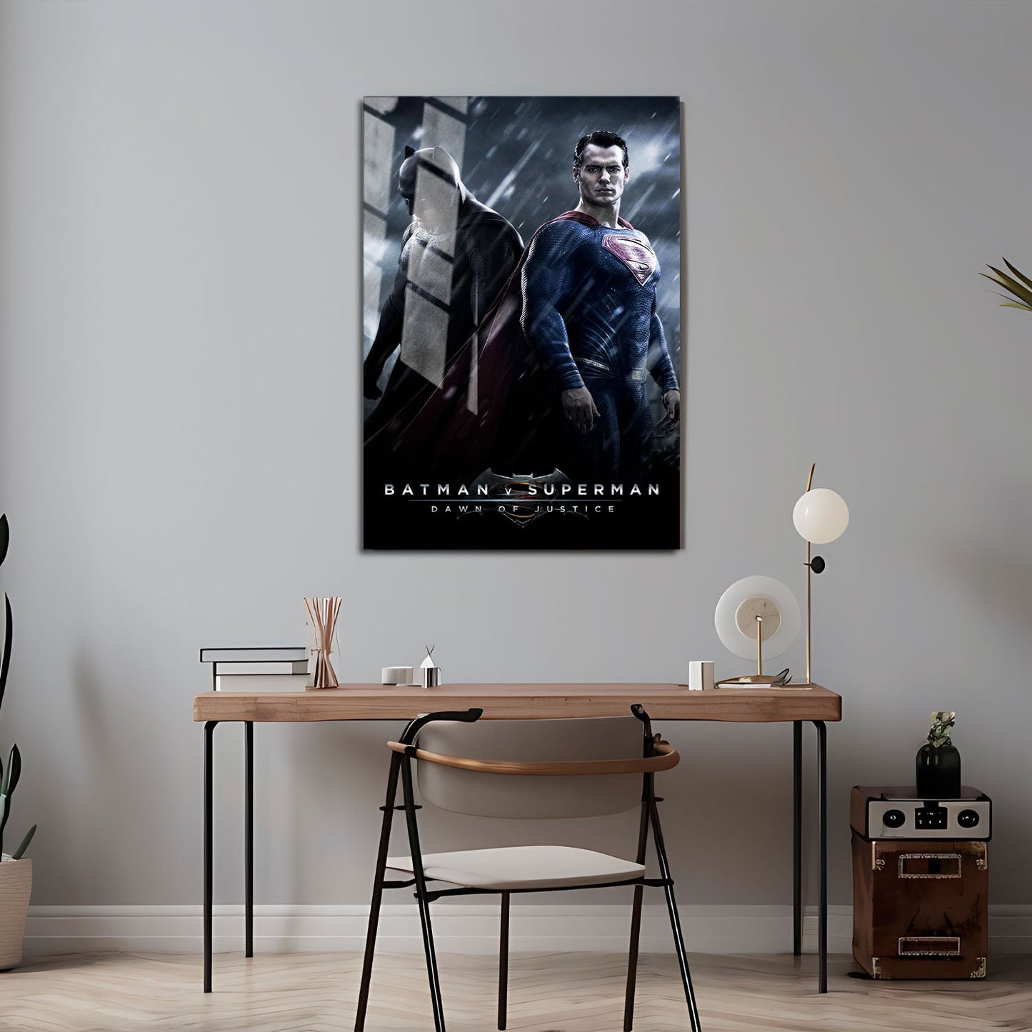 Flex Designs Metal Poster Batman v Superman Dawn of Justice 24 x 36" Home Goods - Movie 2016 Movie Metal Poster