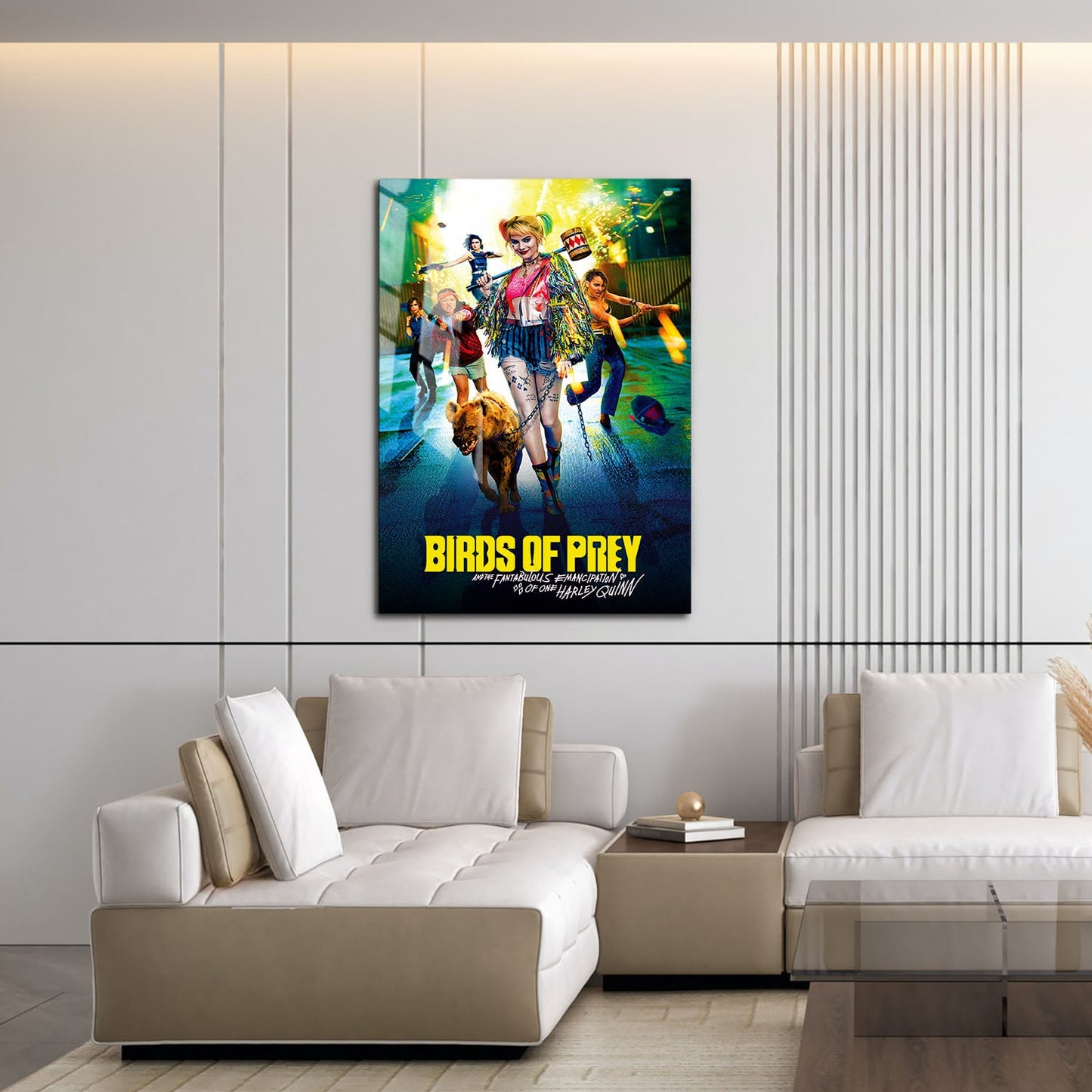 Flex Designs Metal Poster Birds of Prey the Fantabulous Emancipation of Harley Quinn 16 x 24" Home Goods - Movie 2020 Movie Metal Poster