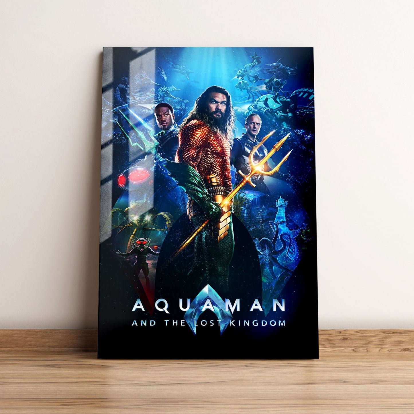 Aquaman and the Lost Kingdom Movie Metal Poster