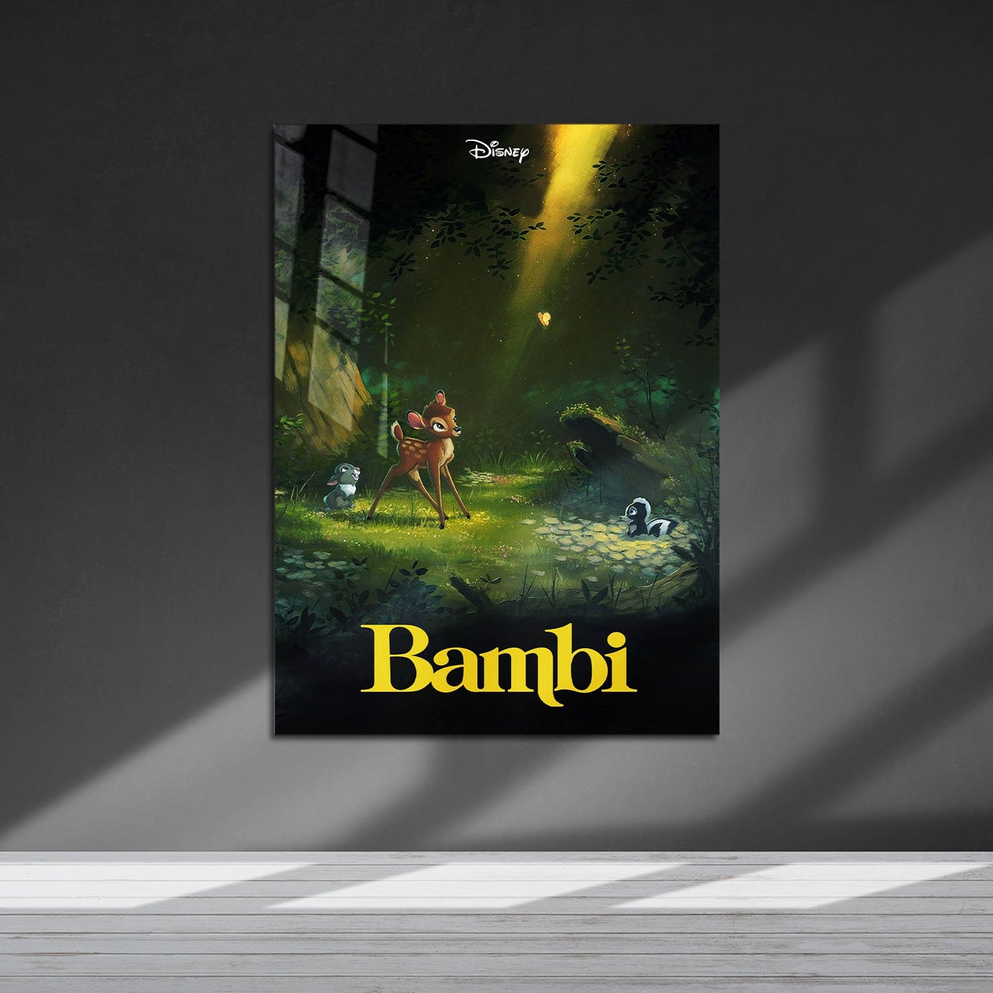 Flex Designs Metal Poster Bambi 5 x 7" Home Goods - Movie 1942 Movie Metal Poster