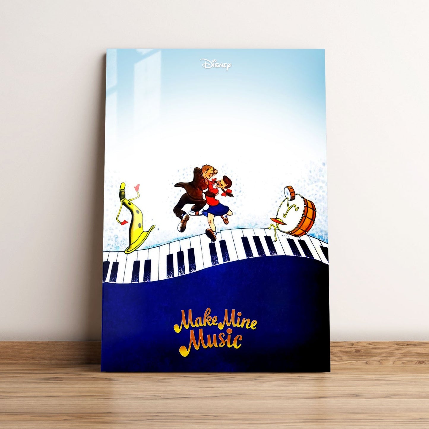 Make Mine Music Movie Metal Poster