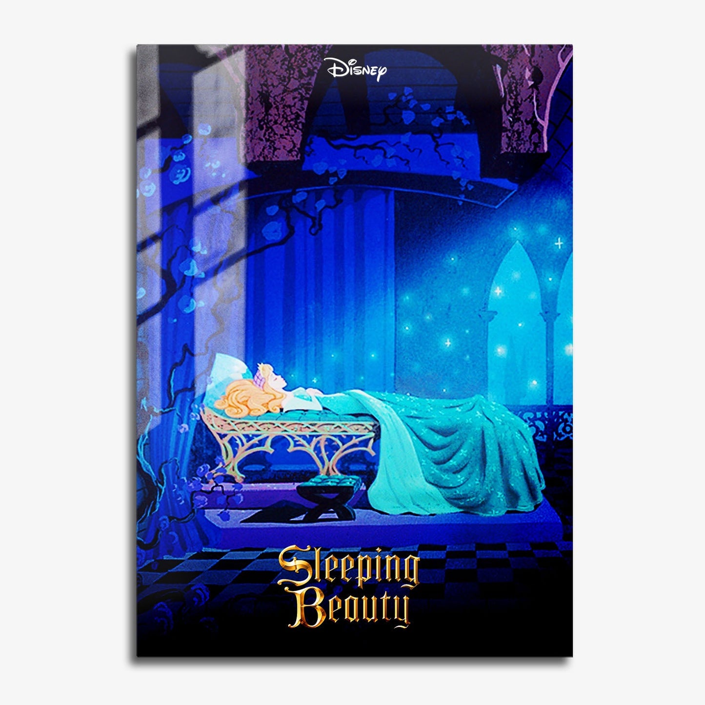 Flex Designs Metal Poster Sleeping Beauty 11 x 17" Home Goods - Movie 1959 Movie Metal Poster