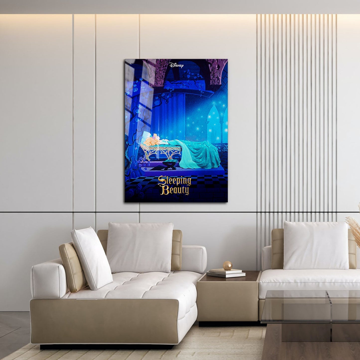 Flex Designs Metal Poster Sleeping Beauty 16 x 24" Home Goods - Movie 1959 Movie Metal Poster