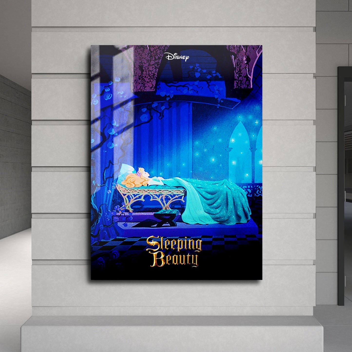 Flex Designs Metal Poster Sleeping Beauty 24 x 36" Home Goods - Movie 1959 Movie Metal Poster