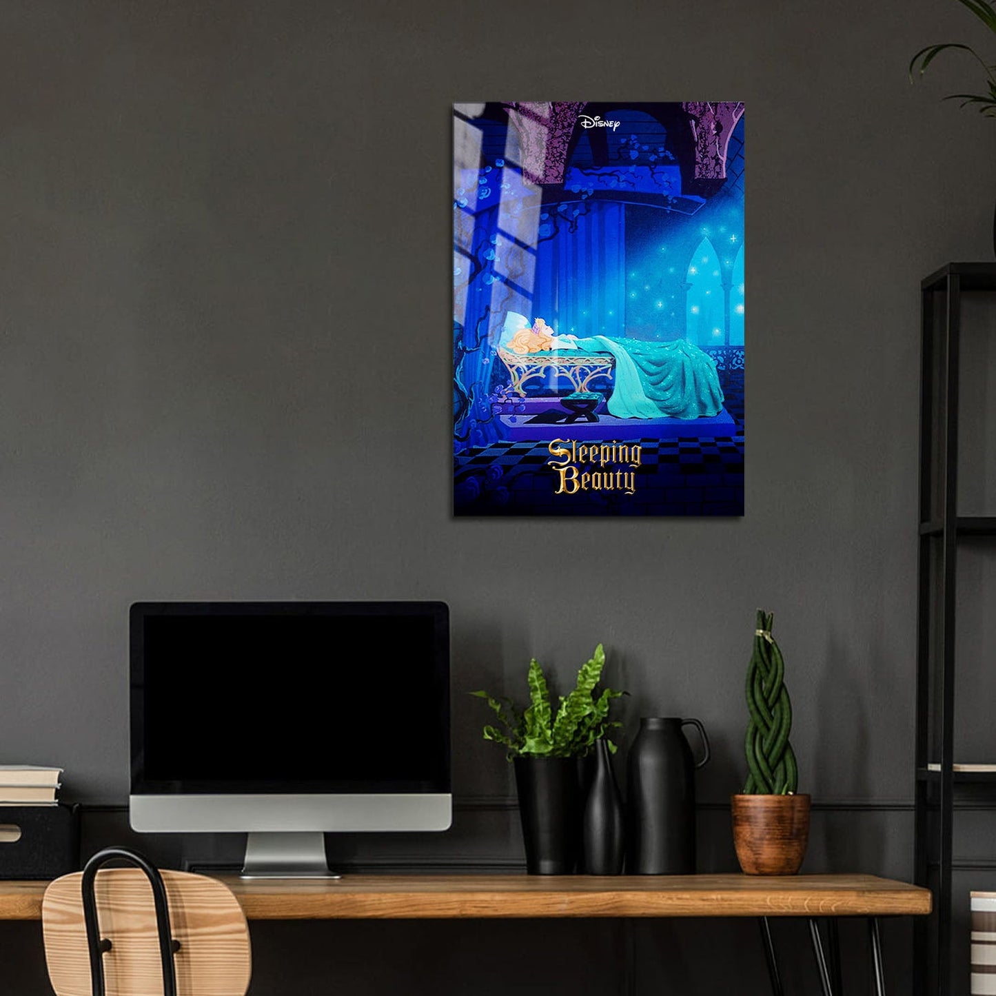 Flex Designs Metal Poster Sleeping Beauty 5 x 7" Home Goods - Movie 1959 Movie Metal Poster