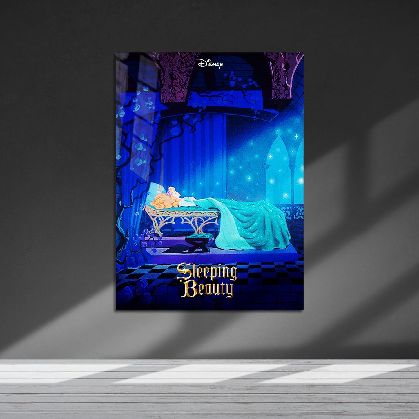 Flex Designs Metal Poster Sleeping Beauty 5 x 7" Home Goods - Movie 1959 Movie Metal Poster