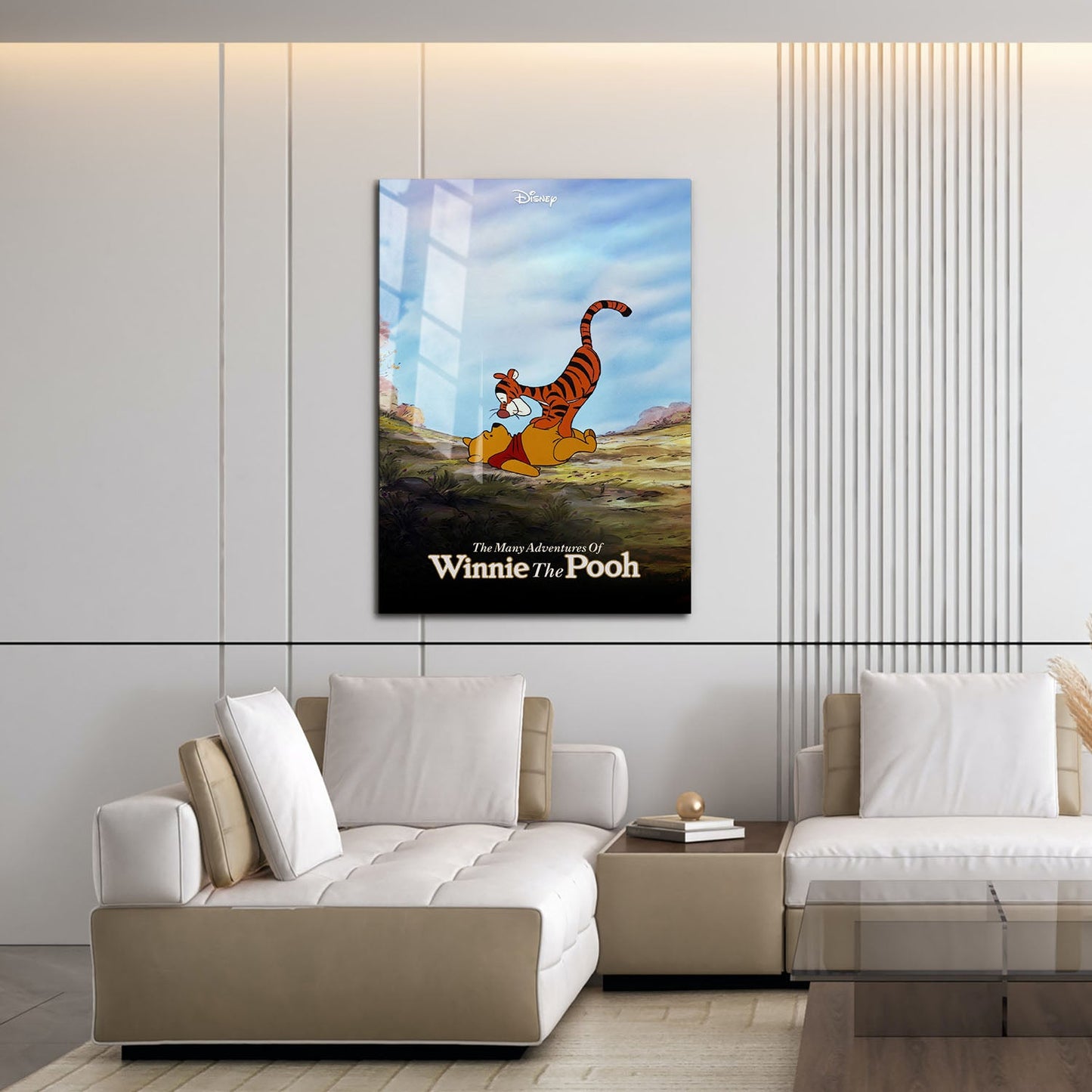 Flex Designs Metal Poster The Many Adventures of Winnie the Pooh 16 x 24" Home Goods - Movie 1977 Movie Metal Poster
