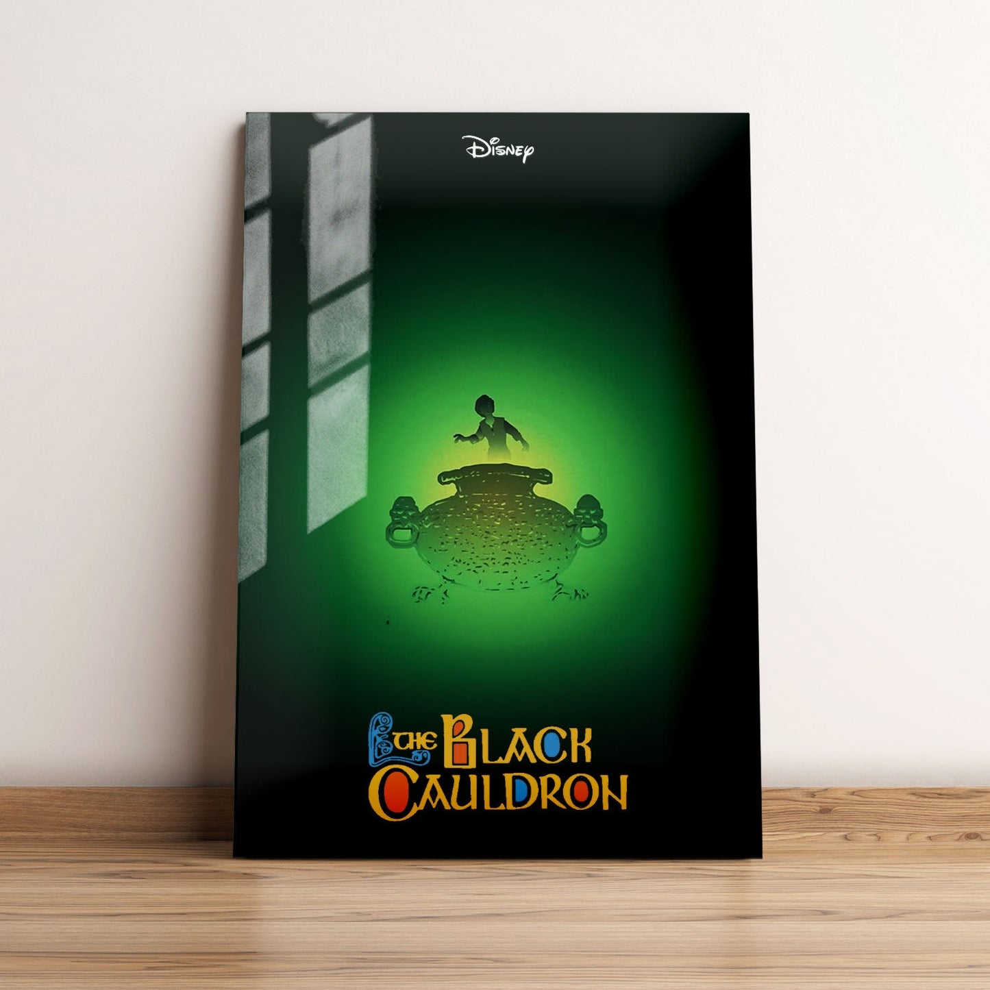 The Black Cauldron Movie Metal Poster