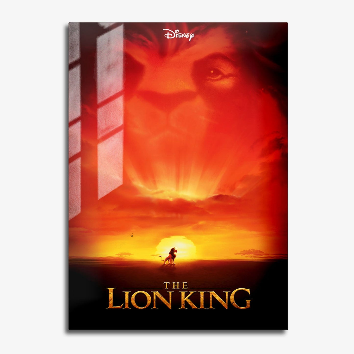 Flex Designs Metal Poster The Lion King 11 x 17" Home Goods - Movie 1994 Movie Metal Poster