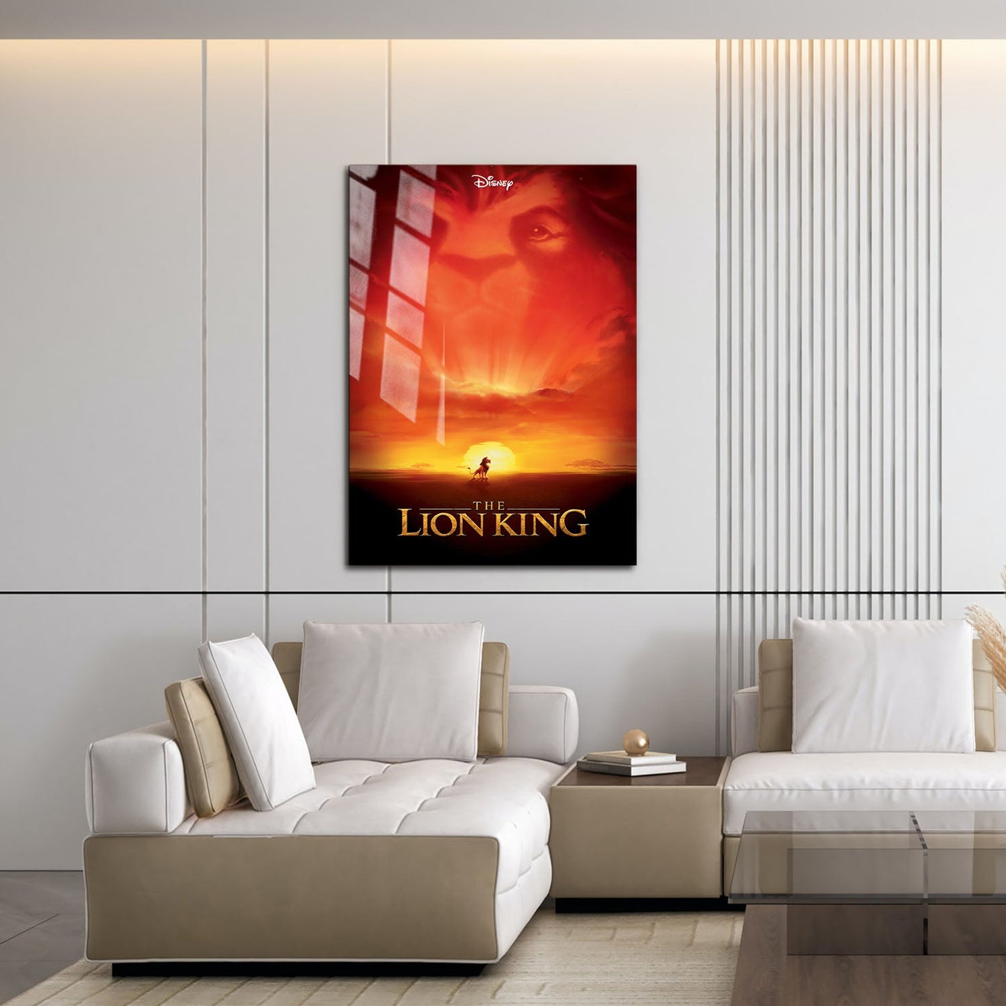 Flex Designs Metal Poster The Lion King 16 x 24" Home Goods - Movie 1994 Movie Metal Poster