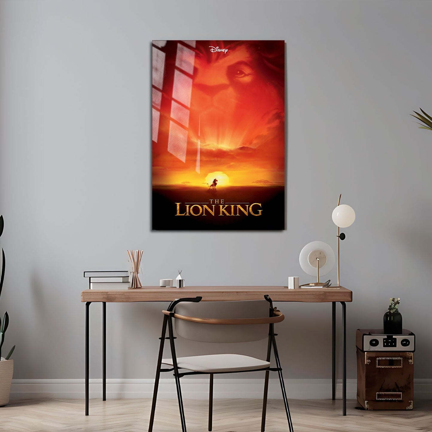 Flex Designs Metal Poster The Lion King 24 x 36" Home Goods - Movie 1994 Movie Metal Poster