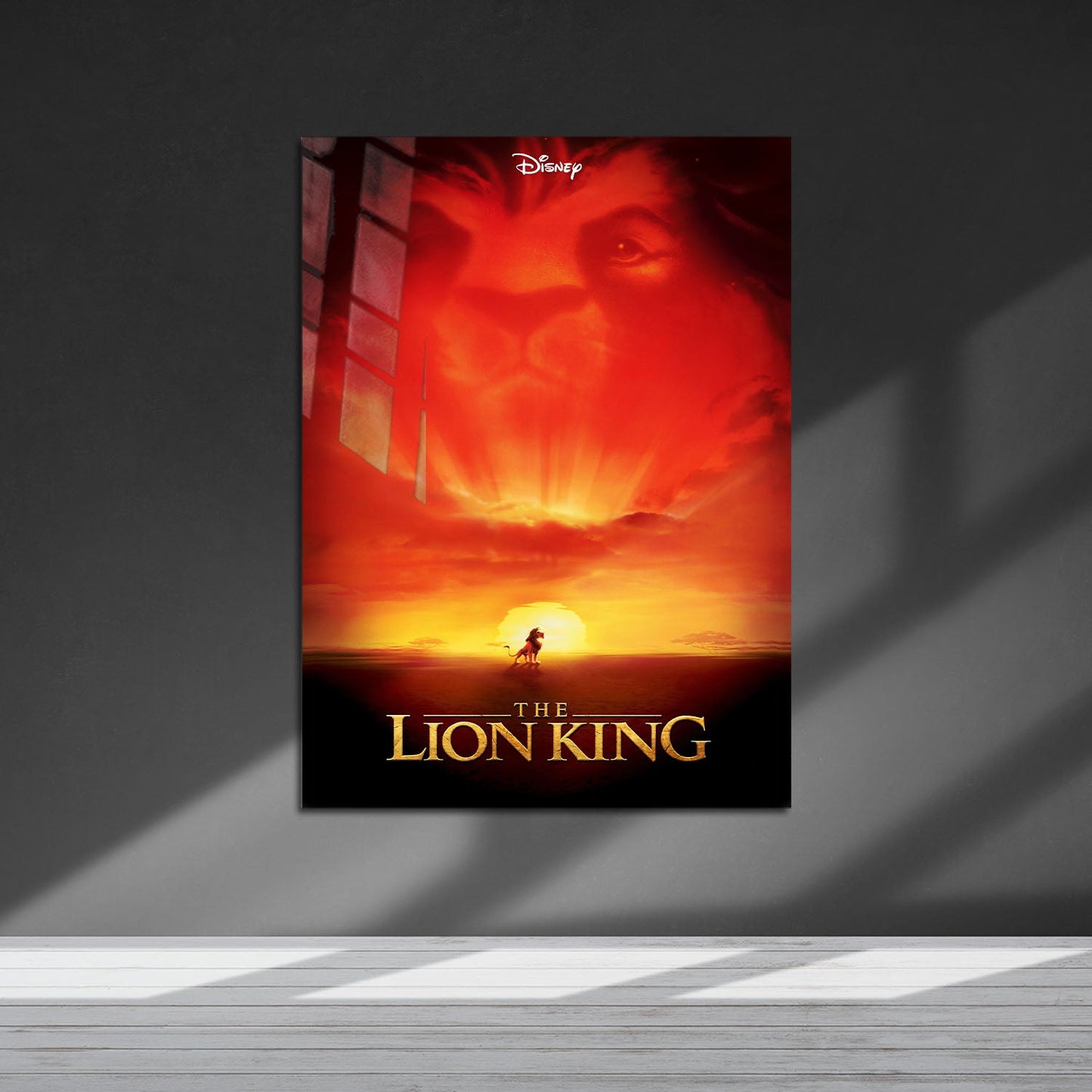 Flex Designs Metal Poster The Lion King 5 x 7" Home Goods - Movie 1994 Movie Metal Poster