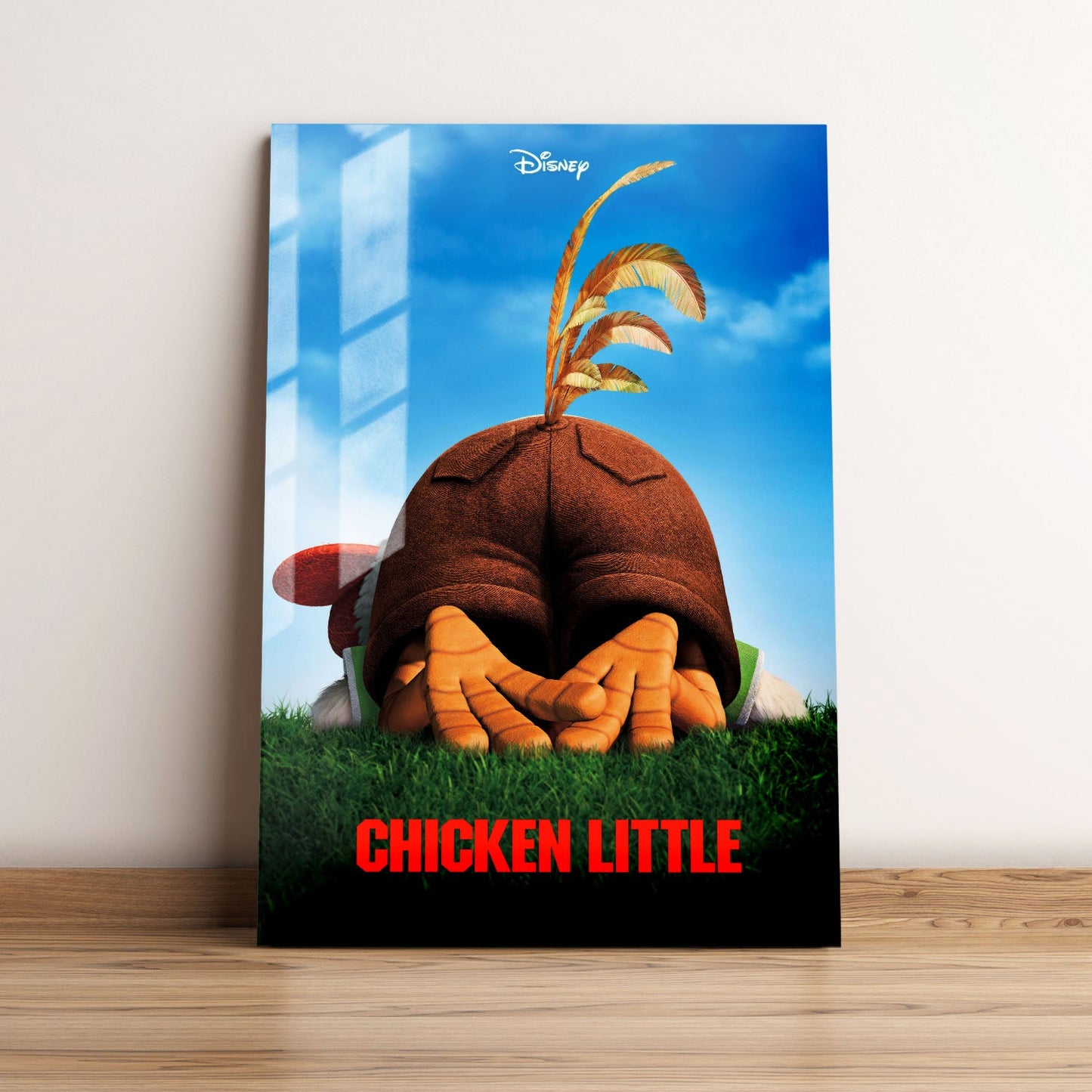 Chicken Little Movie Metal Poster