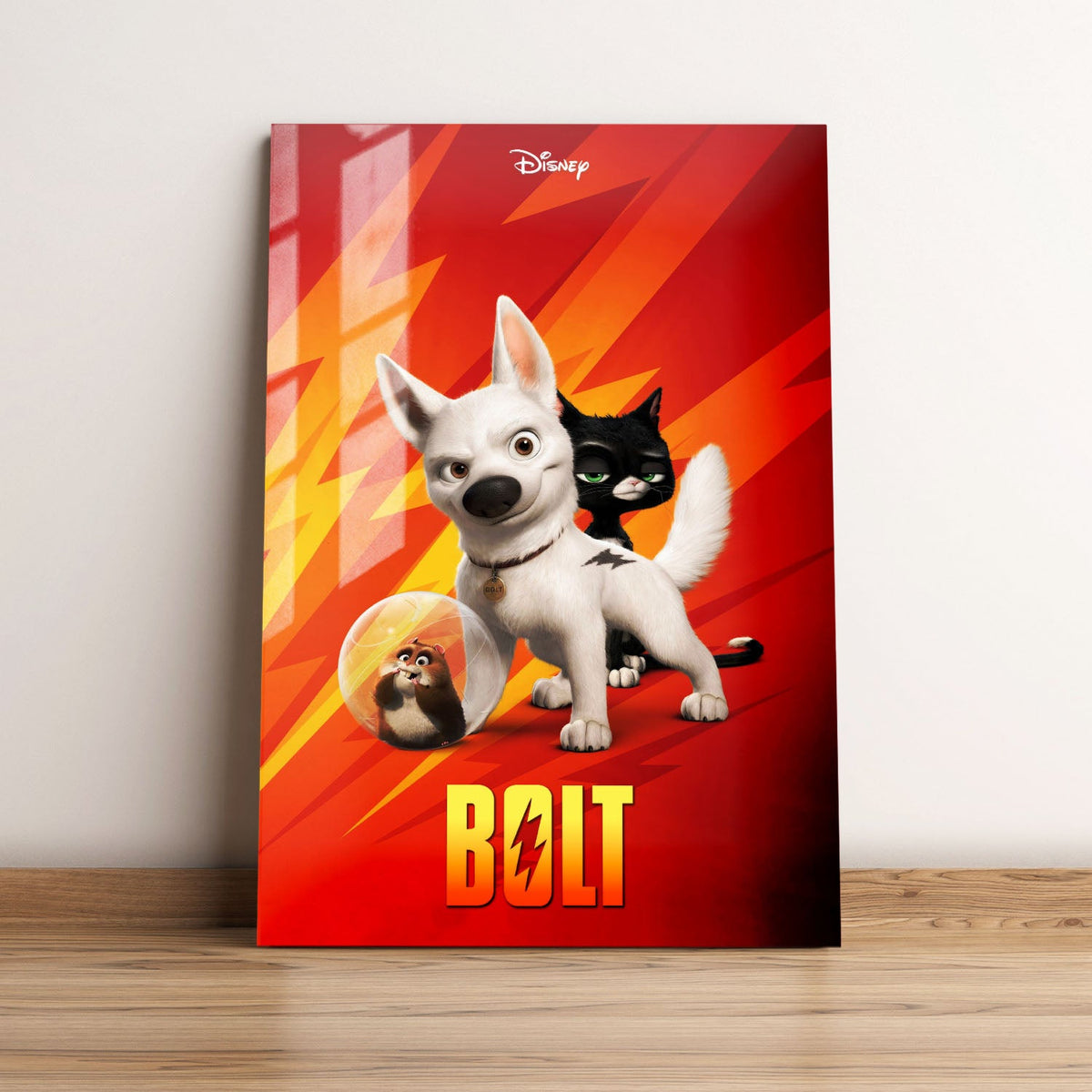 Bolt Movie Metal Poster