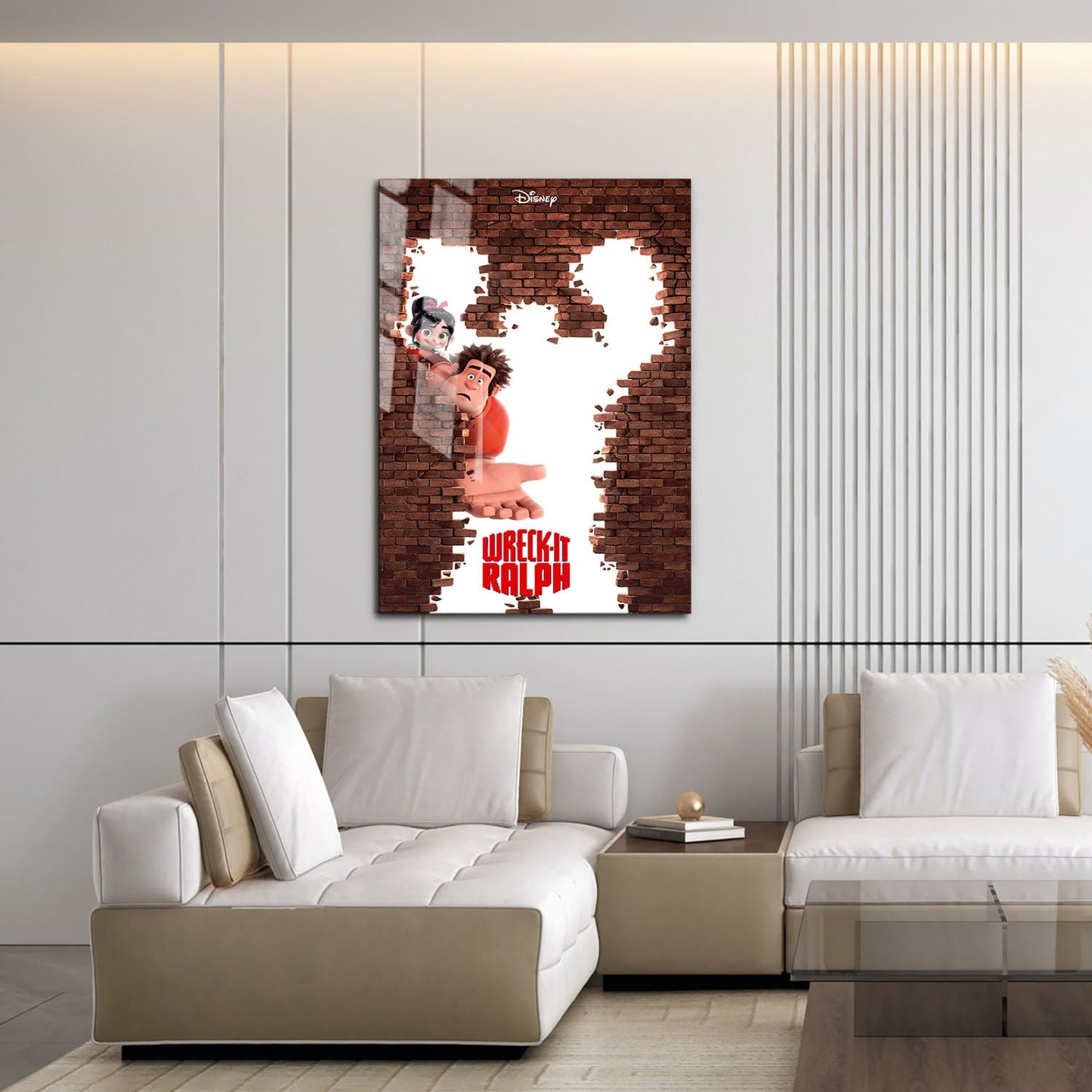 Flex Designs Metal Poster Wreck-It Ralph 16 x 24" Home Goods - Movie 2012 Movie Metal Poster