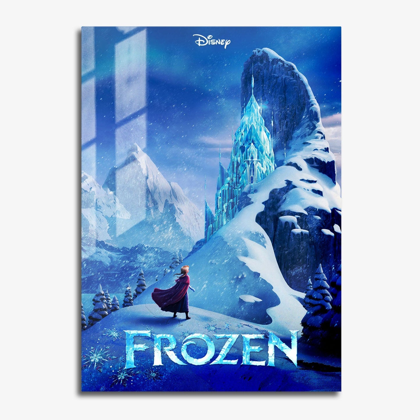 Flex Designs Metal Poster Frozen 11 x 17" Home Goods - Movie 2013 Movie Metal Poster