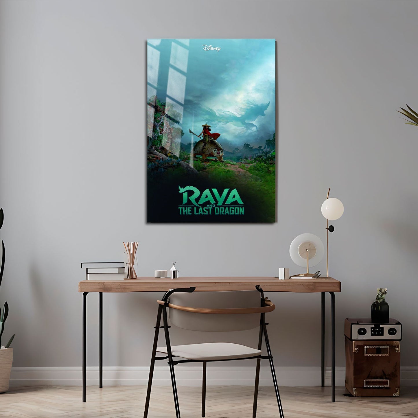 Flex Designs Metal Poster Raya and the Last Dragon 24 x 36" Home Goods - Movie 2021 Movie Metal Poster