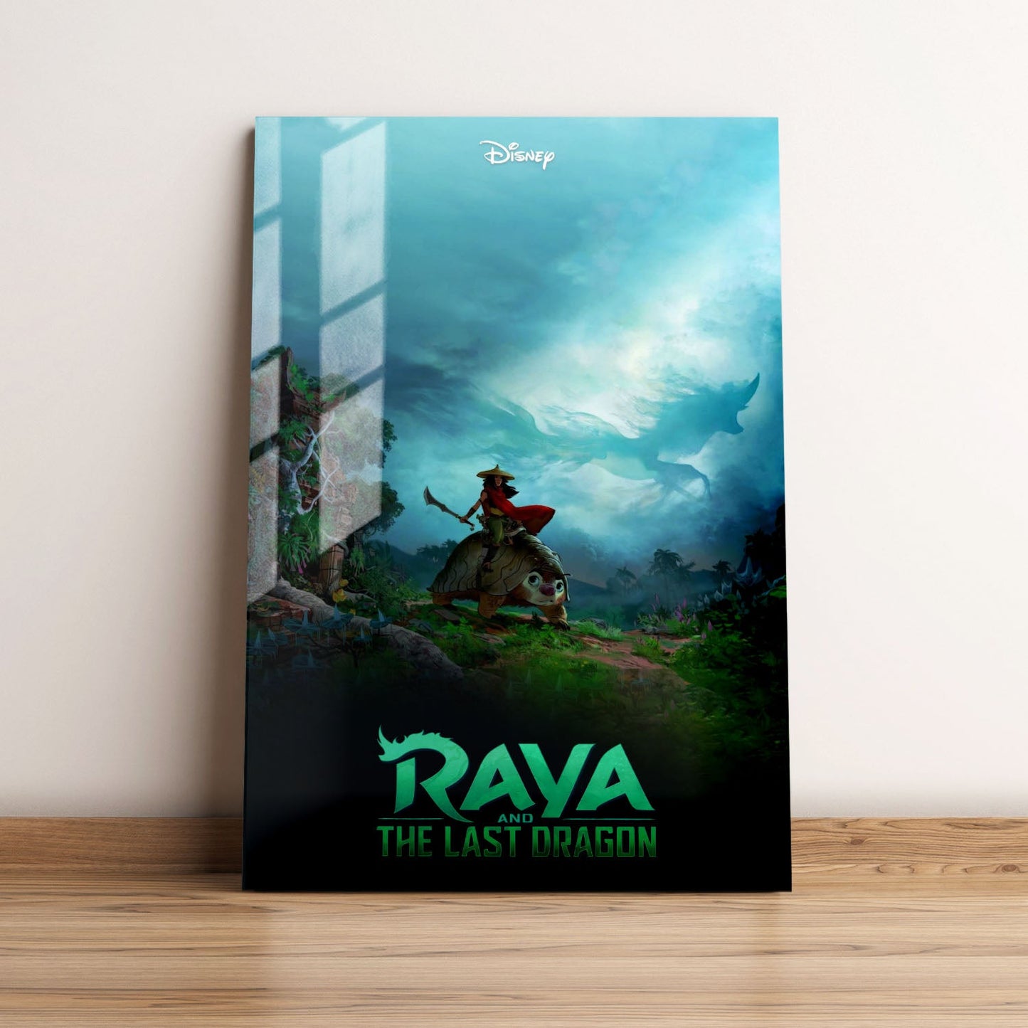 Raya and the Last Dragon Movie Metal Poster