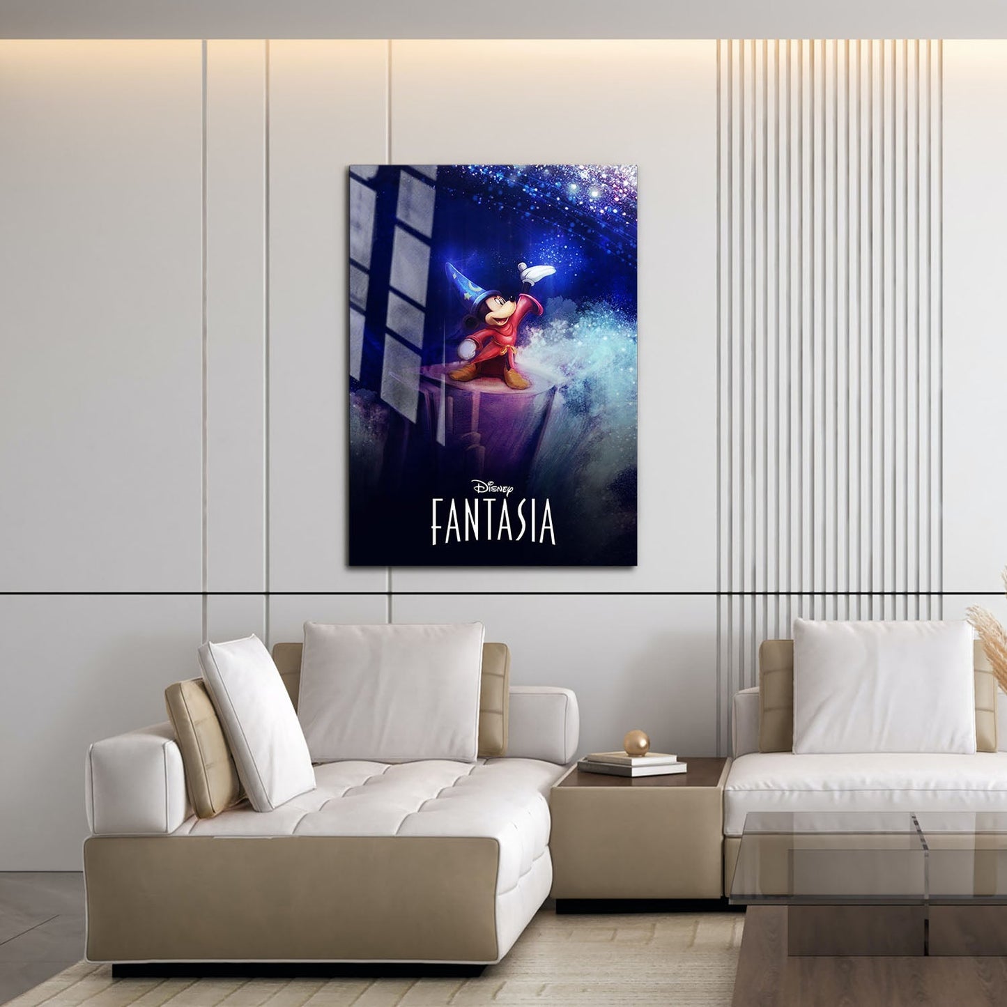 Flex Designs Metal Poster Fantasia Classic 16 x 24" Home Goods - Movie 1940 Movie Metal Poster