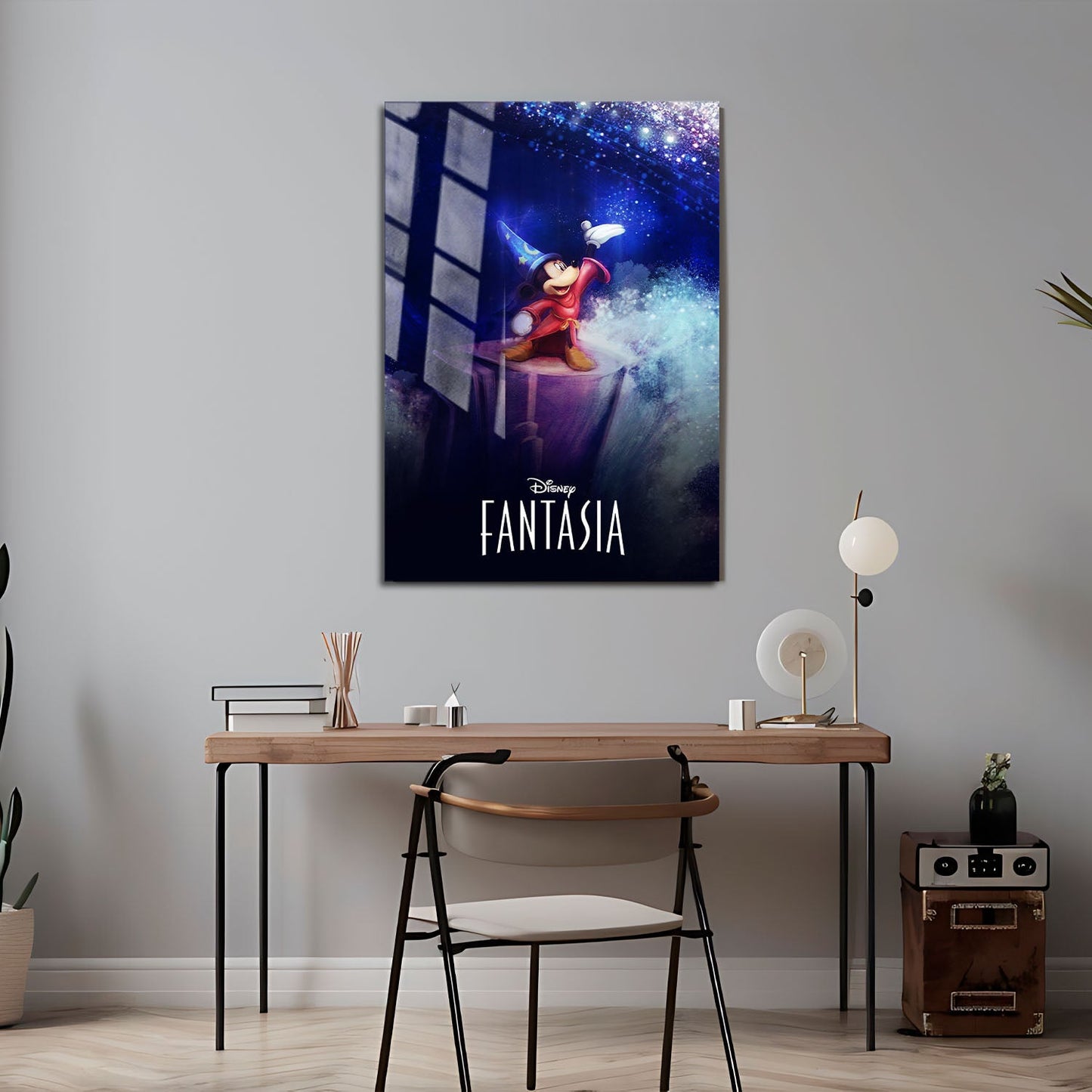 Flex Designs Metal Poster Fantasia Classic 24 x 36" Home Goods - Movie 1940 Movie Metal Poster