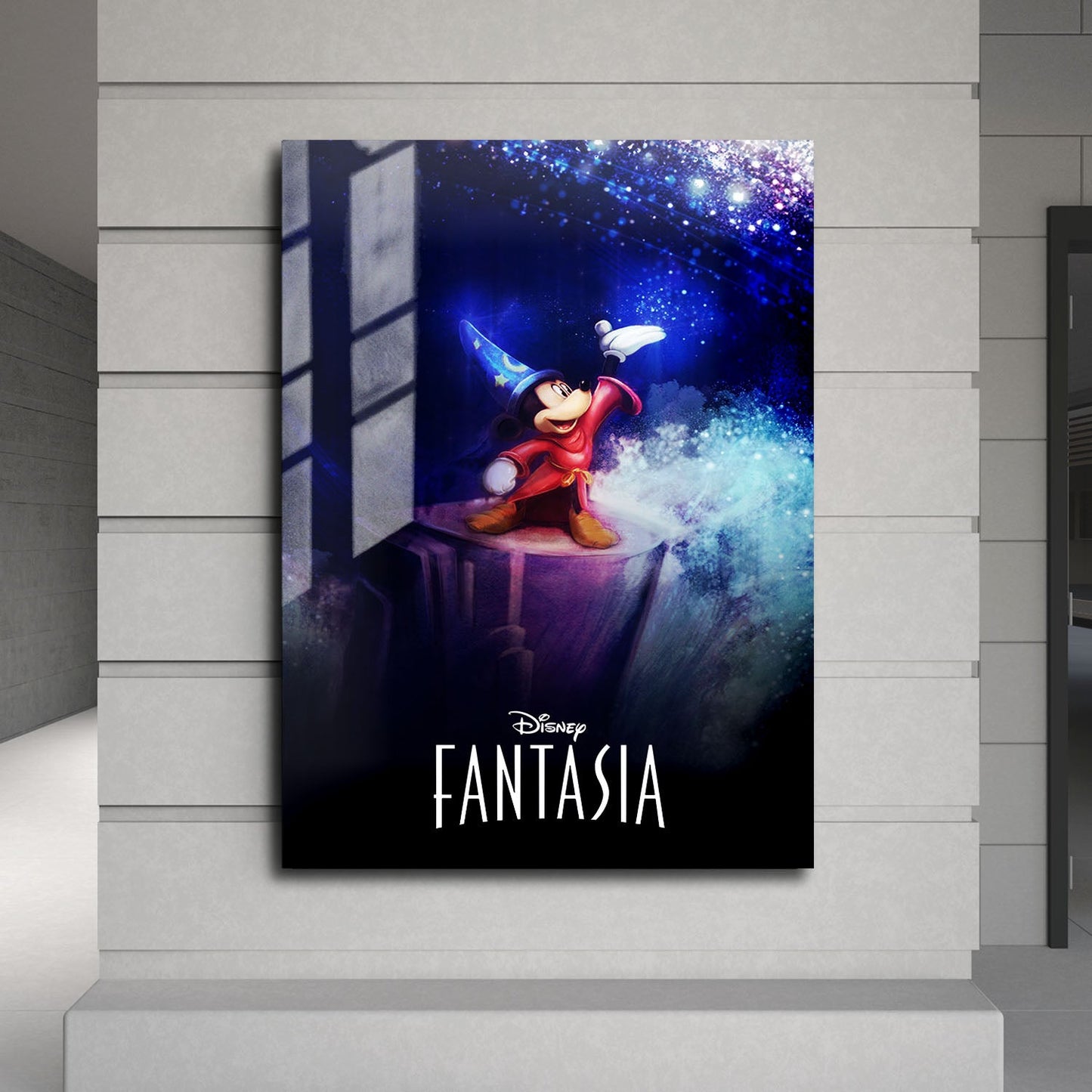 Flex Designs Metal Poster Fantasia Classic 24 x 36" Home Goods - Movie 1940 Movie Metal Poster