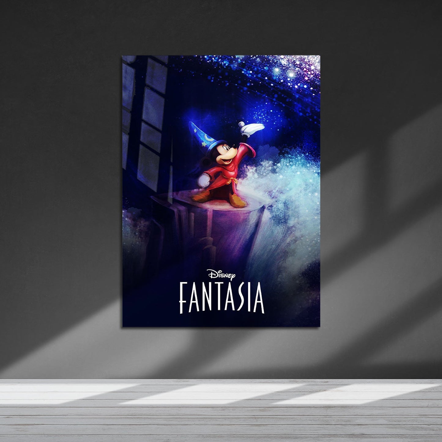 Flex Designs Metal Poster Fantasia Classic 5 x 7" Home Goods - Movie 1940 Movie Metal Poster