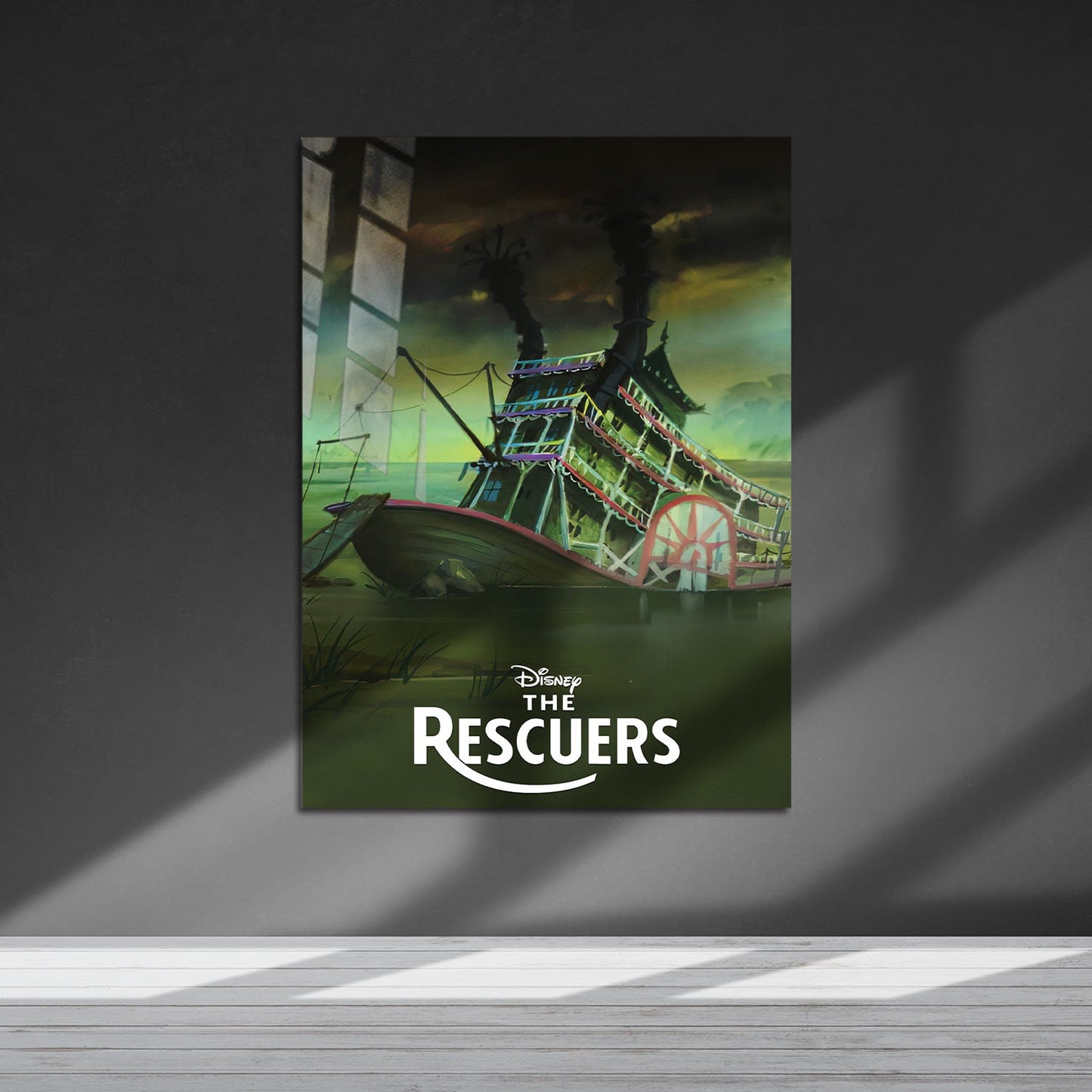 Flex Designs Metal Poster The Rescuers Classic 5 x 7" Home Goods - Movie 1977 Movie Metal Poster