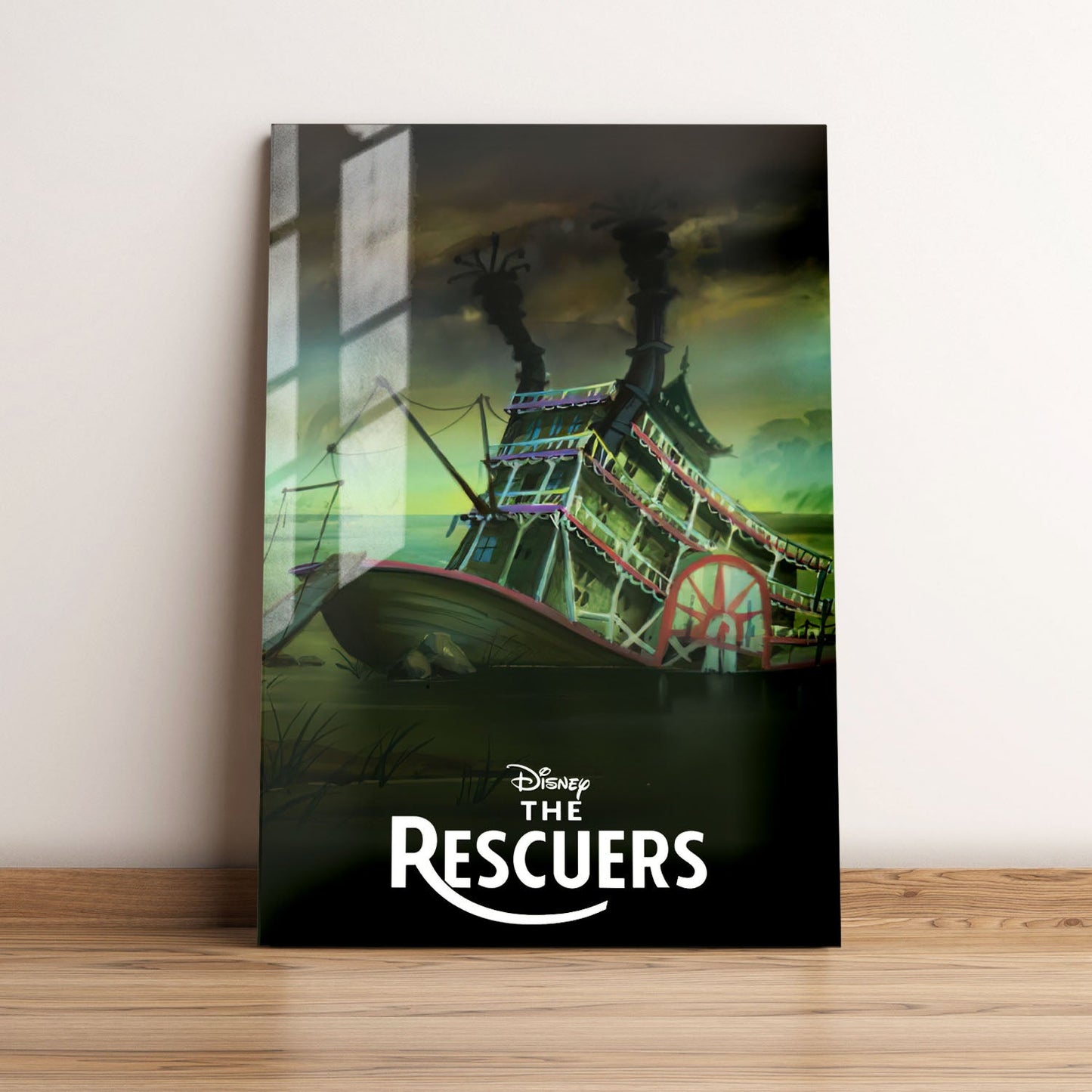 The Rescuers Classic Movie Metal Poster