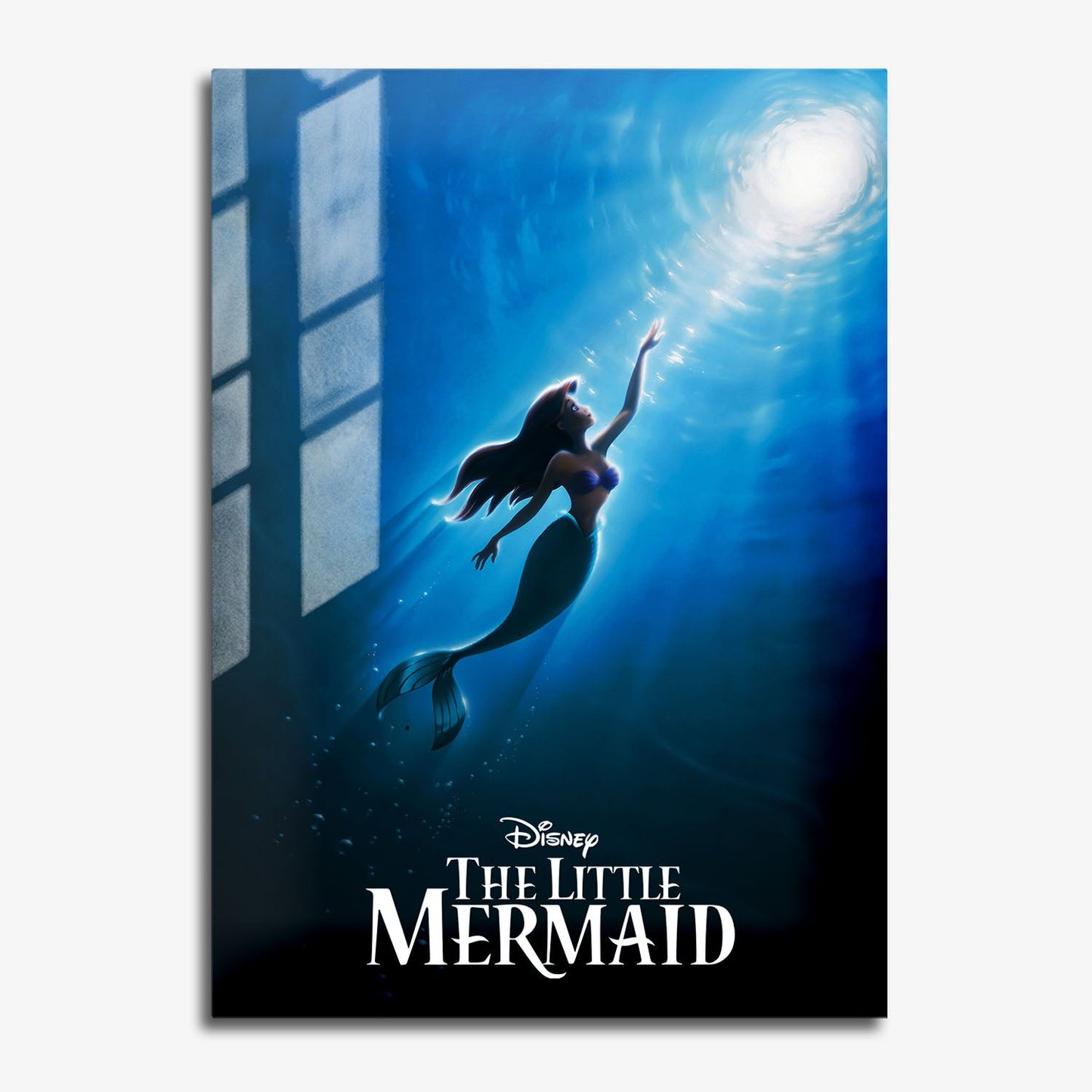 Flex Designs Metal Poster The Little Mermaid Classic 11 x 17" Home Goods - Movie 1989 Movie Metal Poster