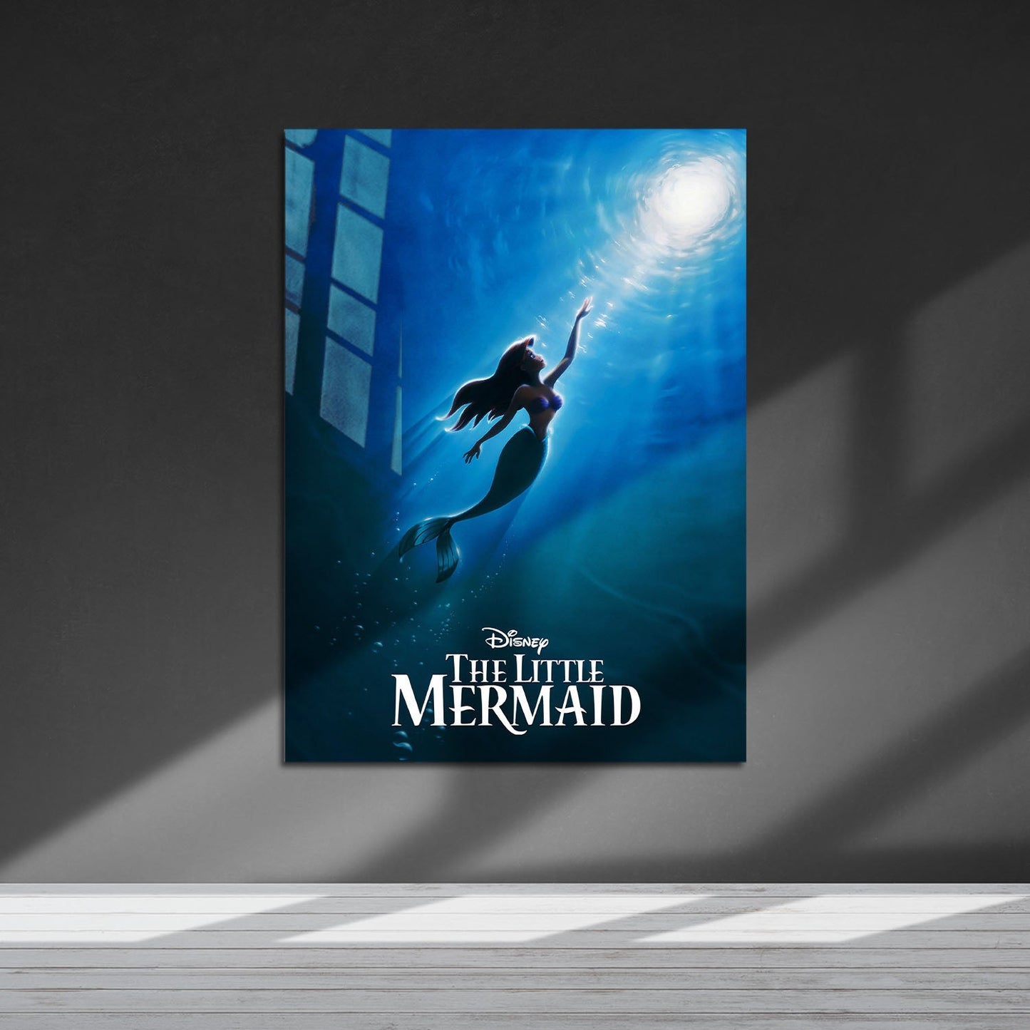 Flex Designs Metal Poster The Little Mermaid Classic 5 x 7" Home Goods - Movie 1989 Movie Metal Poster
