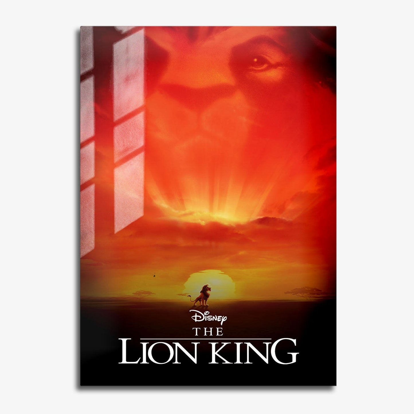 Flex Designs Metal Poster The Lion King Classic 11 x 17" Home Goods - Movie 1994 Movie Metal Poster