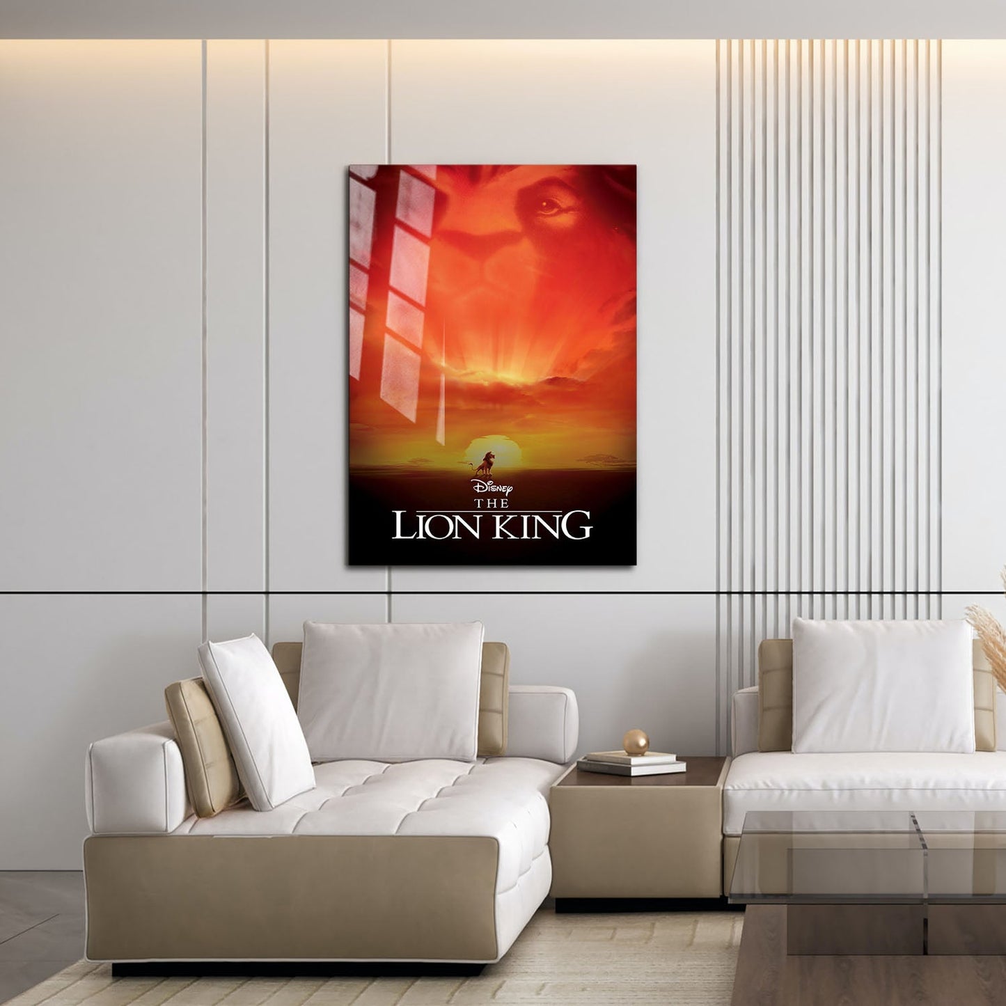 Flex Designs Metal Poster The Lion King Classic 16 x 24" Home Goods - Movie 1994 Movie Metal Poster