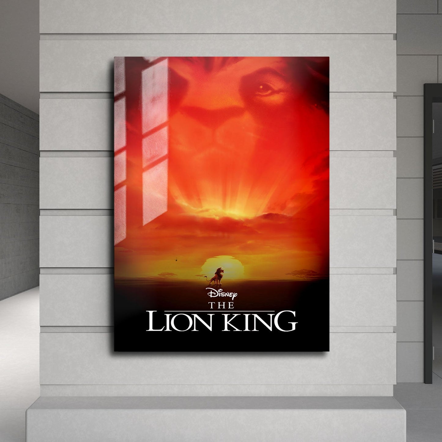 Flex Designs Metal Poster The Lion King Classic 24 x 36" Home Goods - Movie 1994 Movie Metal Poster