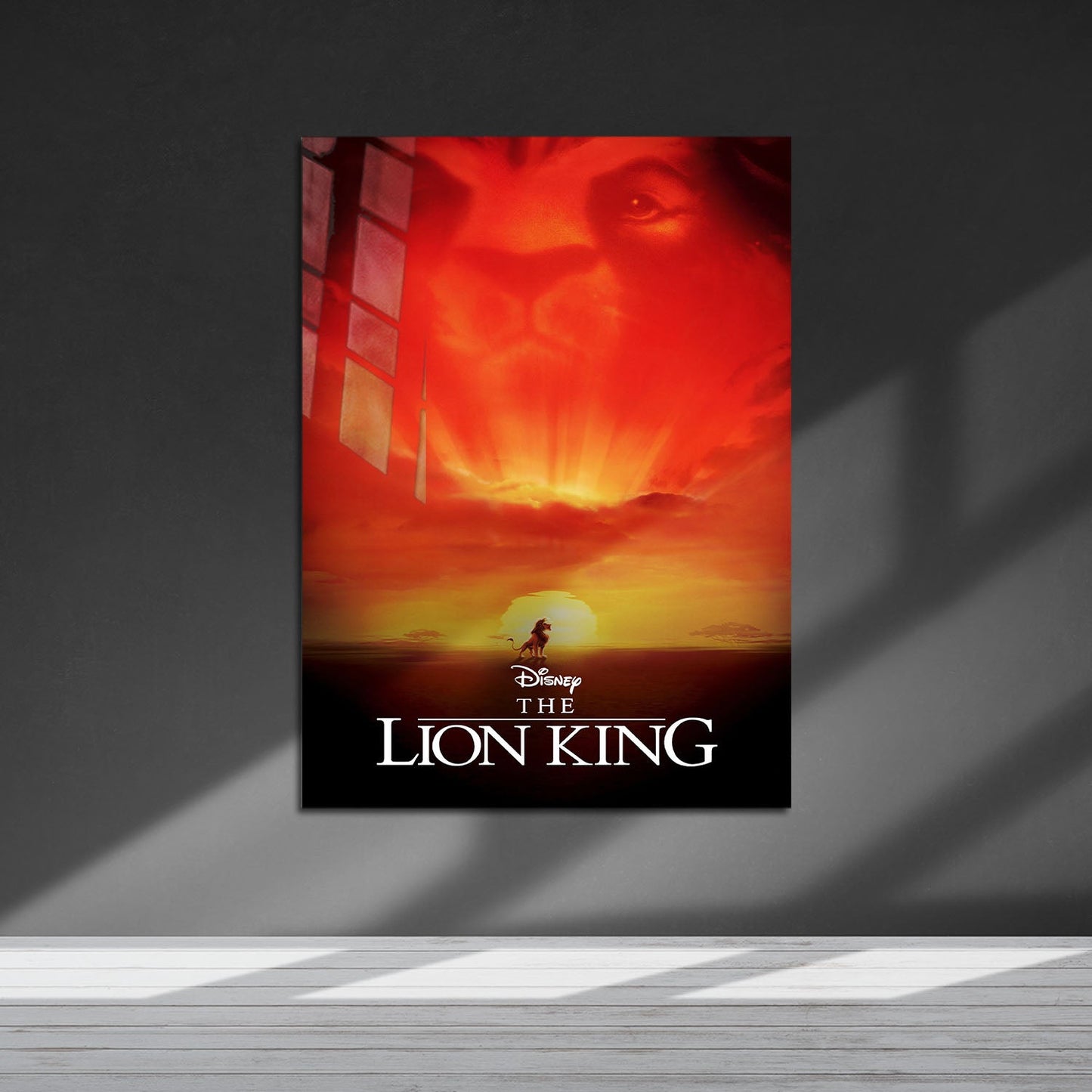 Flex Designs Metal Poster The Lion King Classic 5 x 7" Home Goods - Movie 1994 Movie Metal Poster