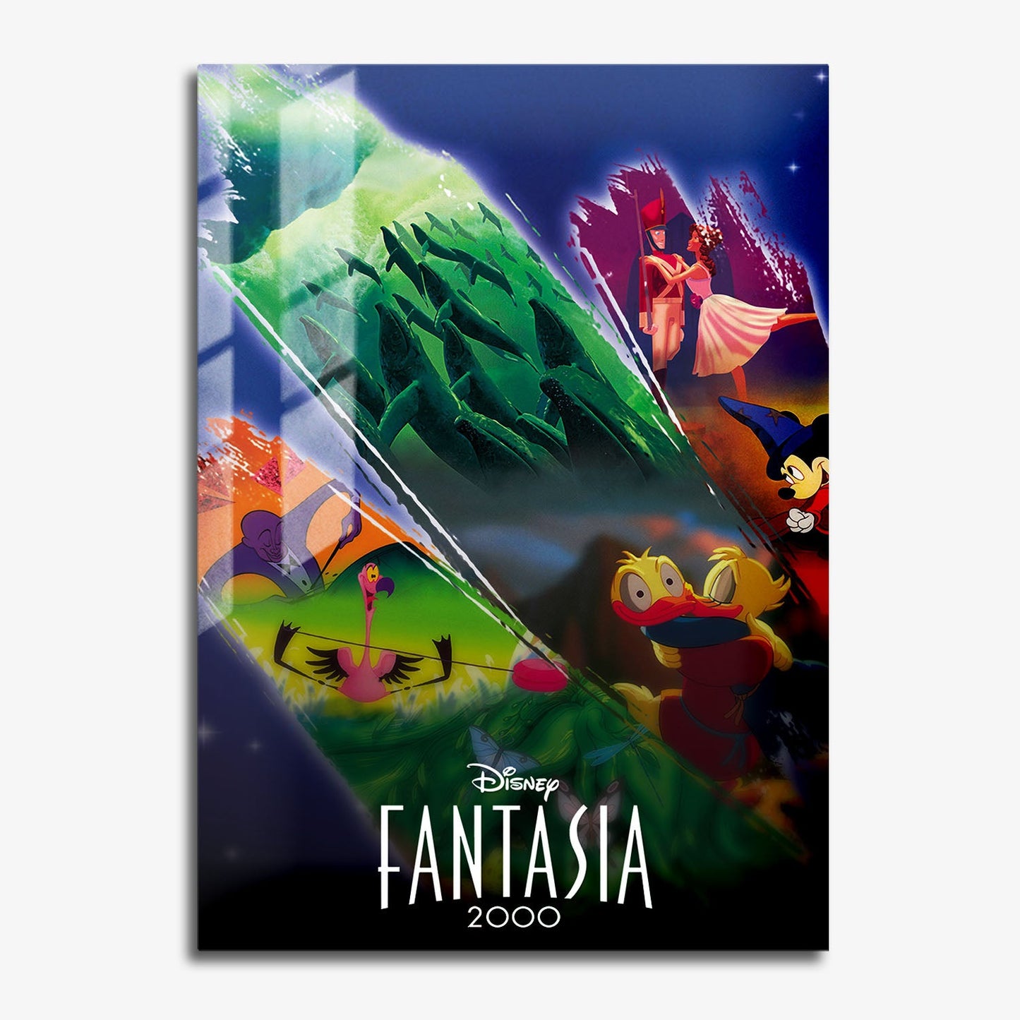 Flex Designs Metal Poster Fantasia 2000 Classic 11 x 17" Home Goods - Movie 2000 Movie Metal Poster