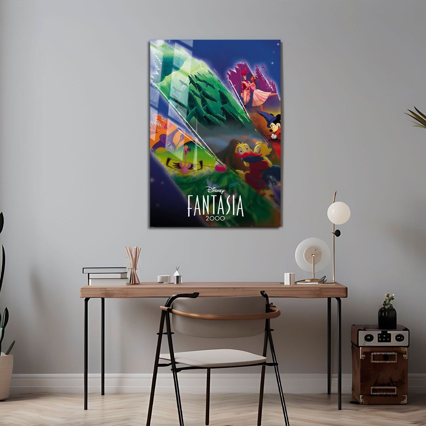 Flex Designs Metal Poster Fantasia 2000 Classic 24 x 36" Home Goods - Movie 2000 Movie Metal Poster