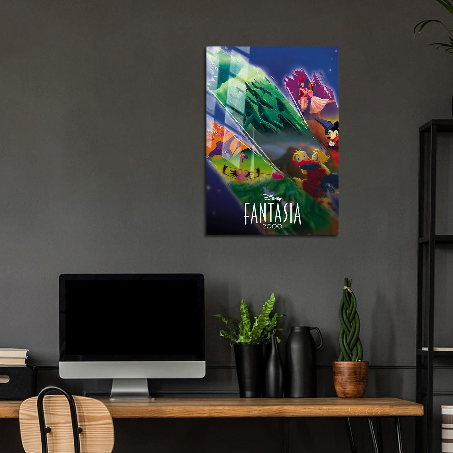 Flex Designs Metal Poster Fantasia 2000 Classic 5 x 7" Home Goods - Movie 2000 Movie Metal Poster