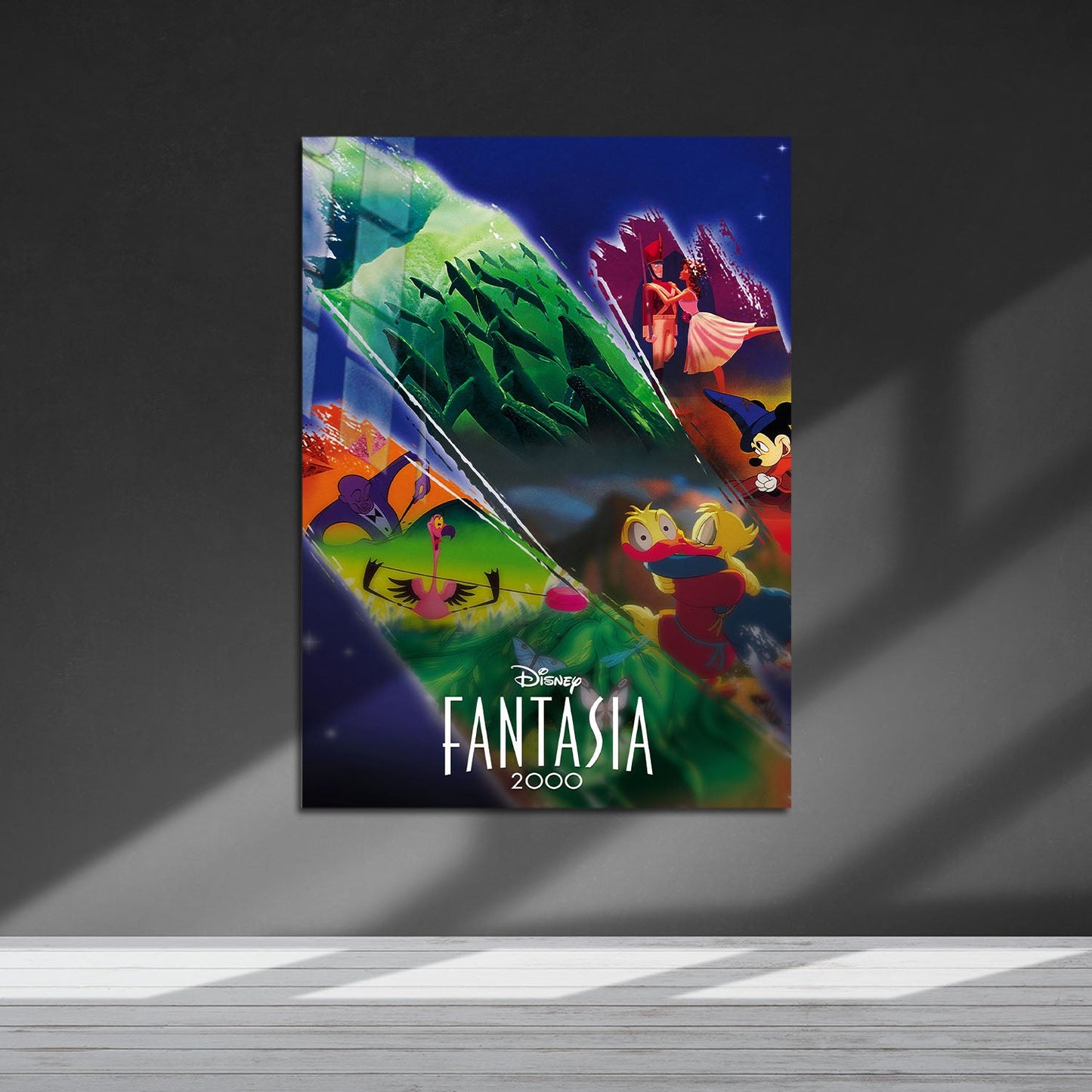 Flex Designs Metal Poster Fantasia 2000 Classic 5 x 7" Home Goods - Movie 2000 Movie Metal Poster