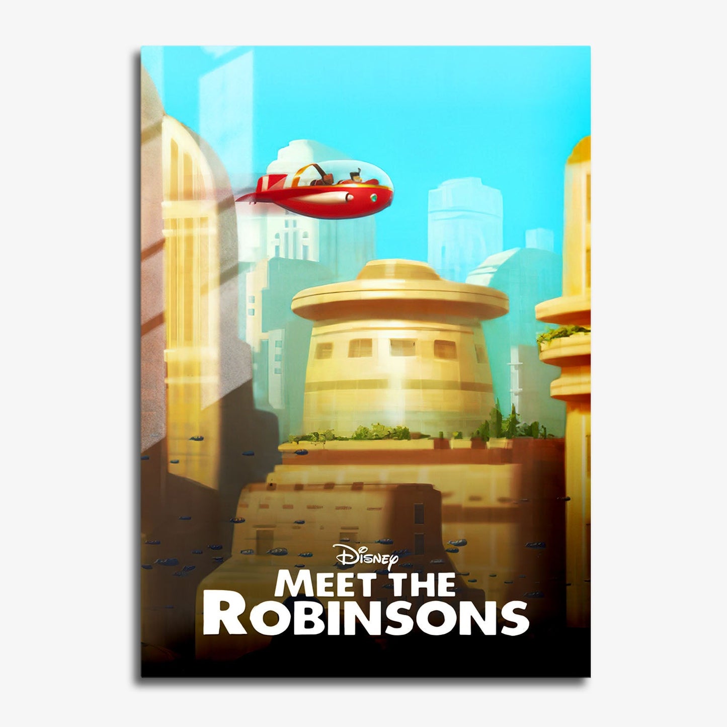 Flex Designs Metal Poster Meet the Robinsons Classic 11 x 17" Home Goods - Movie 2007 Movie Metal Poster