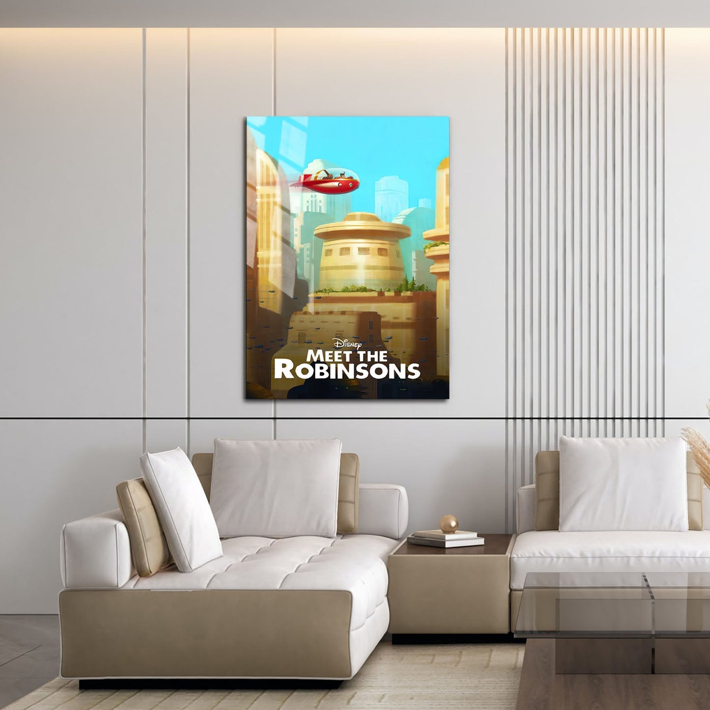 Flex Designs Metal Poster Meet the Robinsons Classic 16 x 24" Home Goods - Movie 2007 Movie Metal Poster