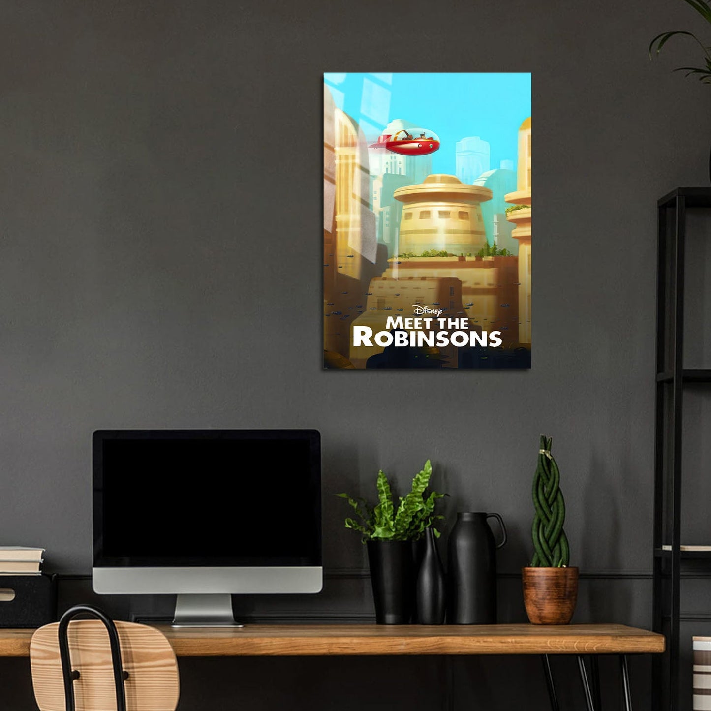 Flex Designs Metal Poster Meet the Robinsons Classic 5 x 7" Home Goods - Movie 2007 Movie Metal Poster