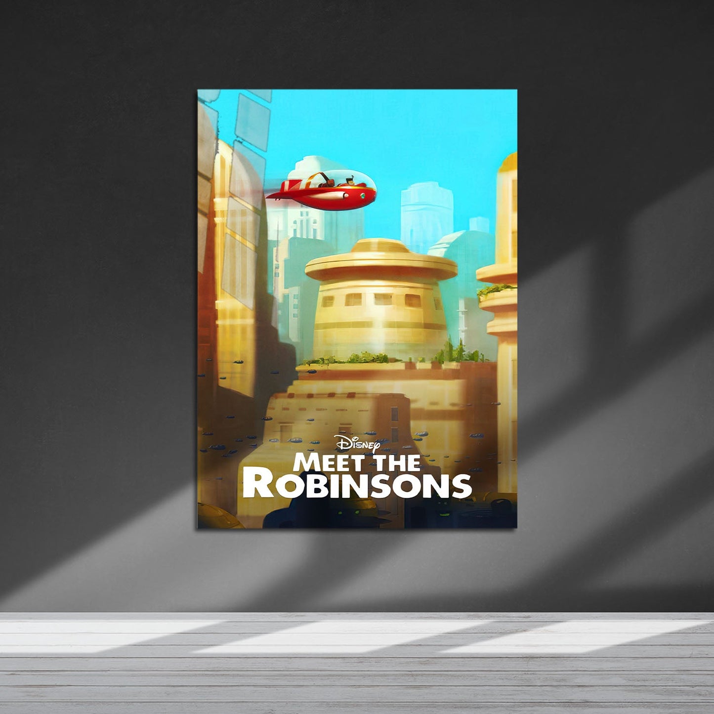 Flex Designs Metal Poster Meet the Robinsons Classic 5 x 7" Home Goods - Movie 2007 Movie Metal Poster