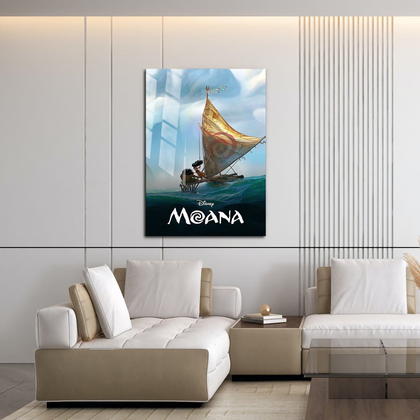 Flex Designs Metal Poster Moana Classic 16 x 24" Home Goods - Movie 2016 Movie Metal Poster